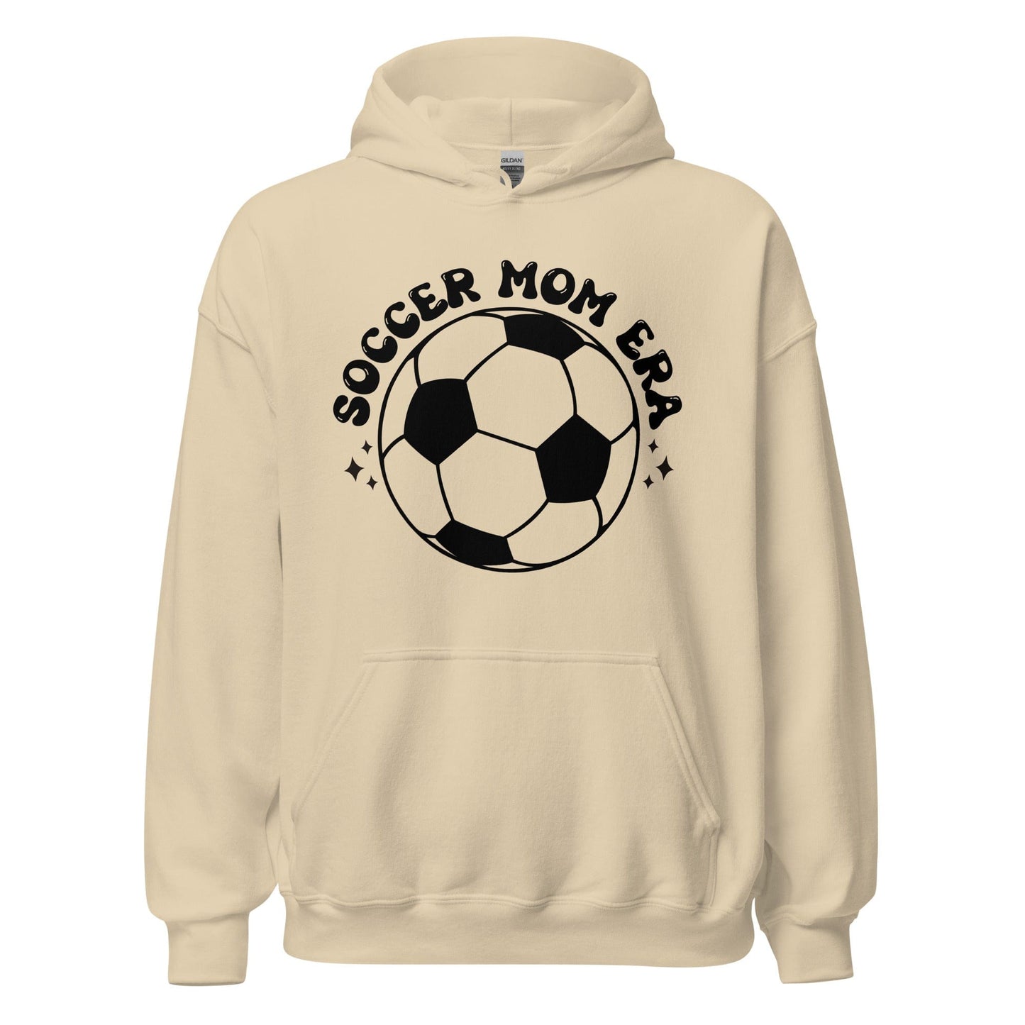 Soccer Mom Era Hoodie Sand / S Spirit Gear Collective Hoodie