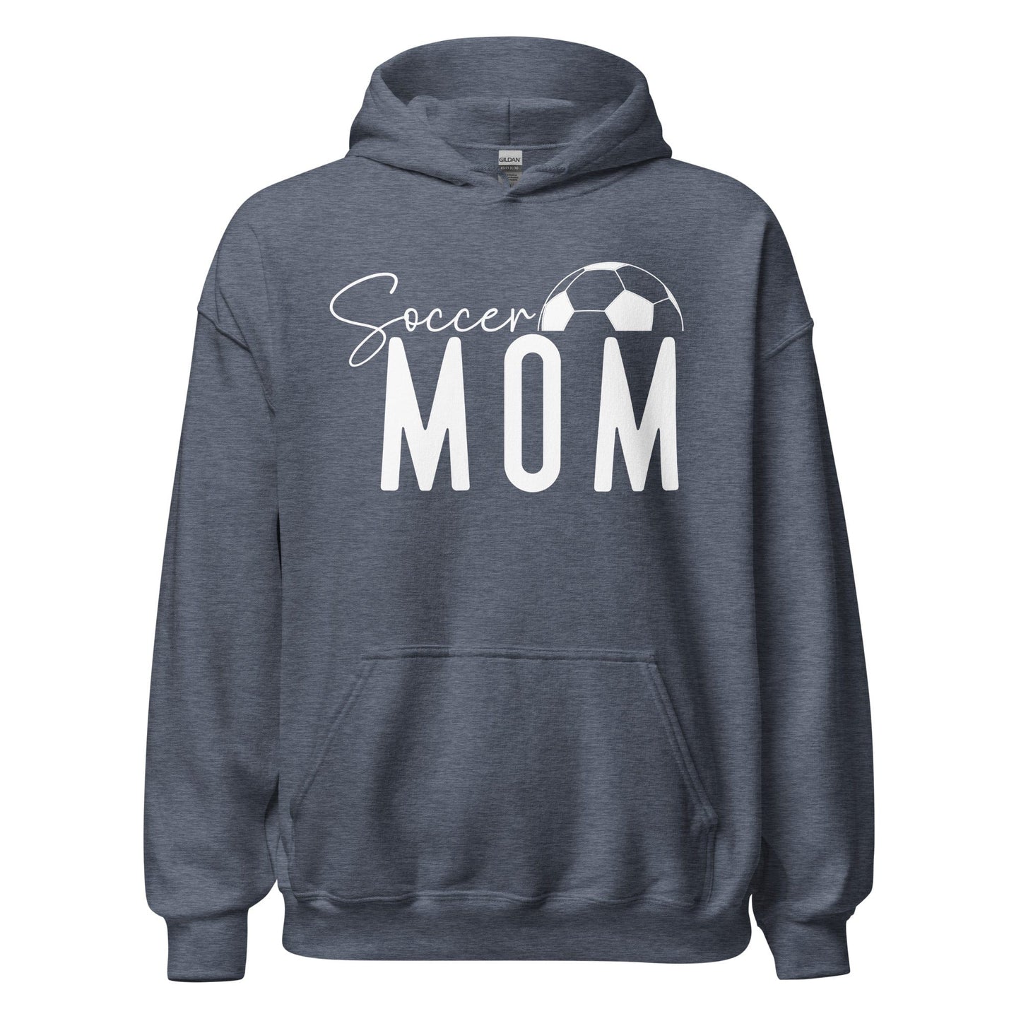 Soccer Mom Hoodie Heather Sport Dark Navy / S Spirit Gear Collective Hoodie