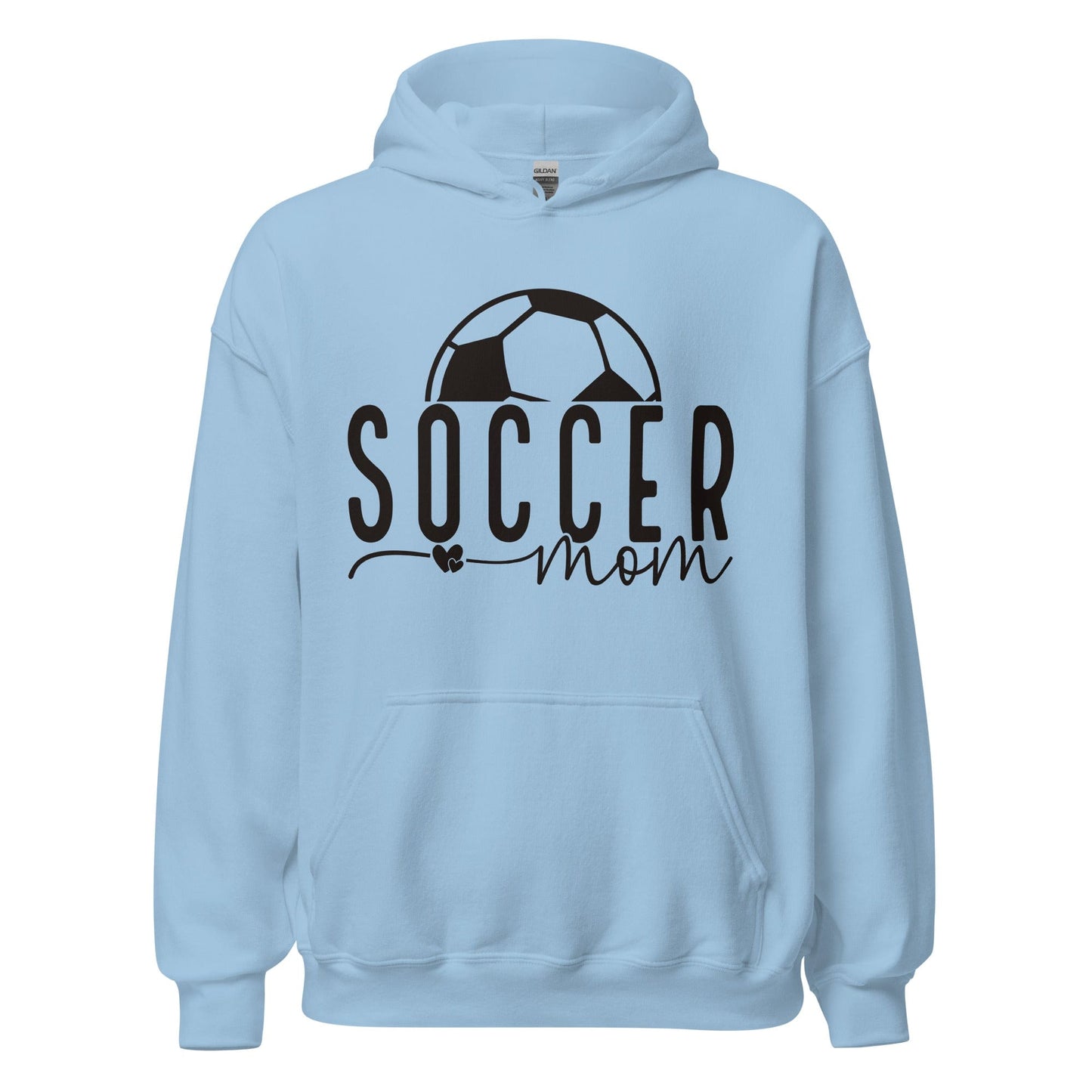 Soccer Mom Hoodie Light Blue / S Spirit Gear Collective Hoodie
