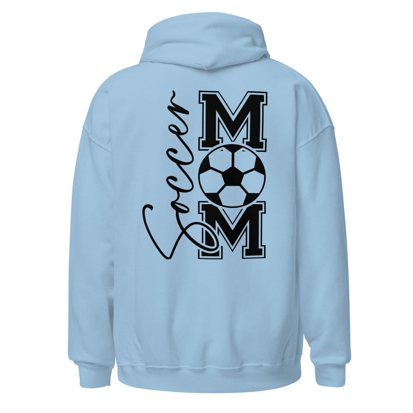 Soccer Mom Hoodie Light Blue / S Spirit Gear Collective Hoodie