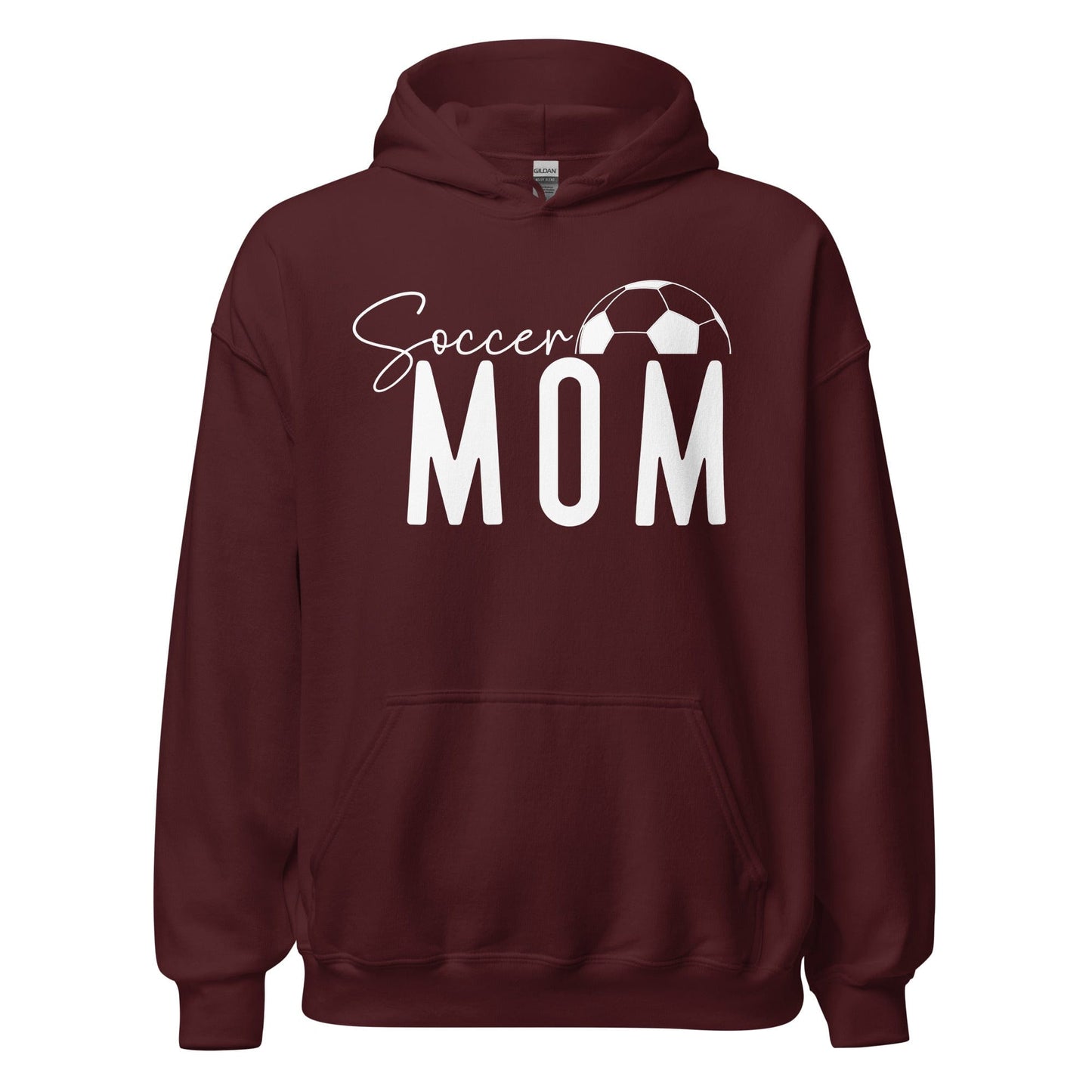 Soccer Mom Hoodie Maroon / S Spirit Gear Collective Hoodie