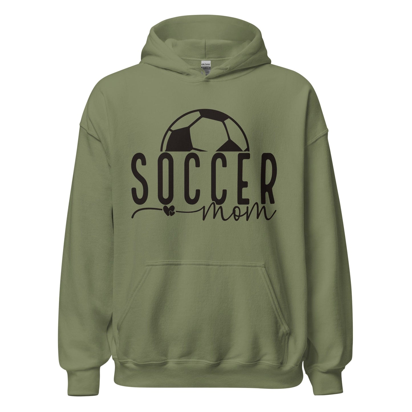 Soccer Mom Hoodie Military Green / S Spirit Gear Collective Hoodie