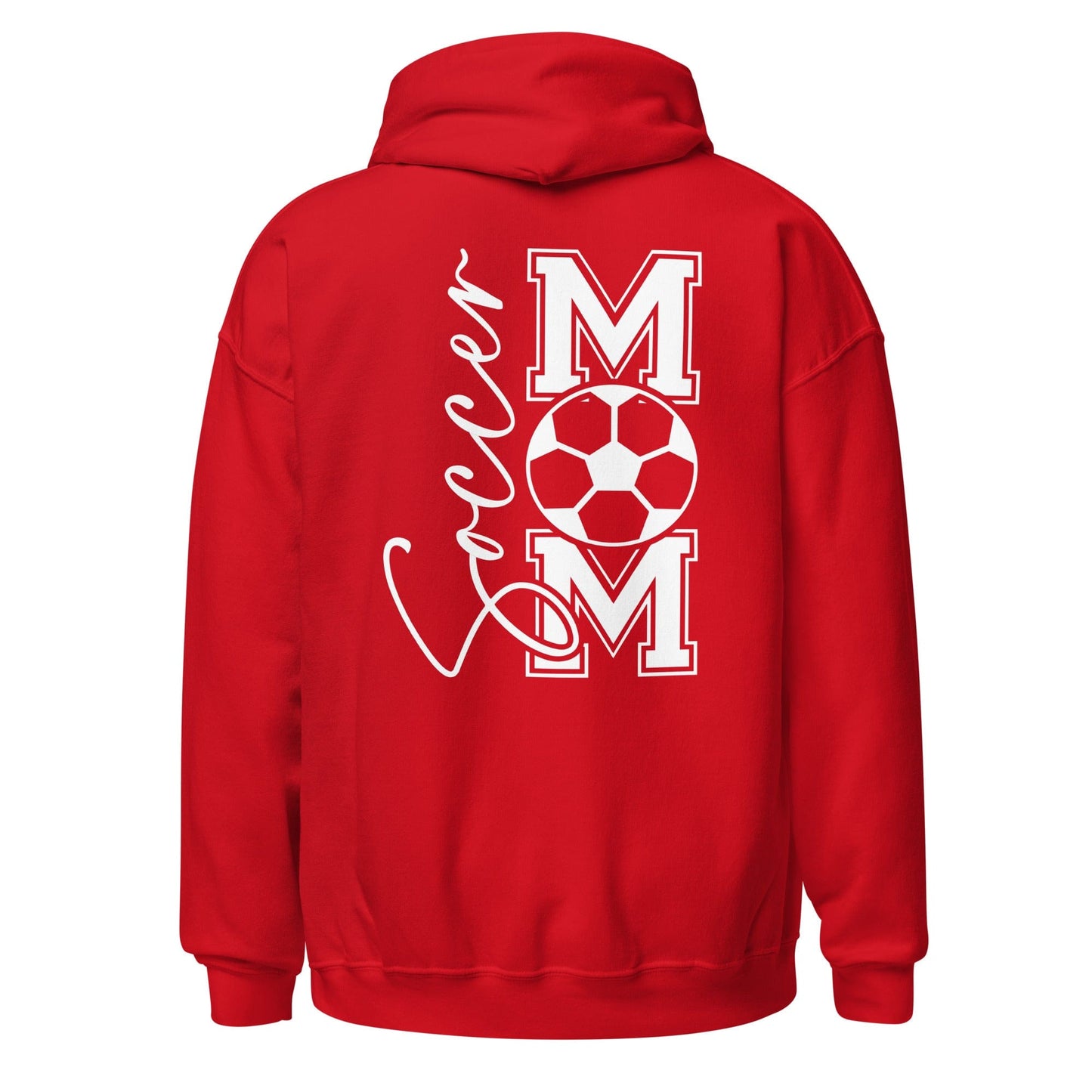 Soccer Mom Hoodie Red / S Spirit Gear Collective Hoodie
