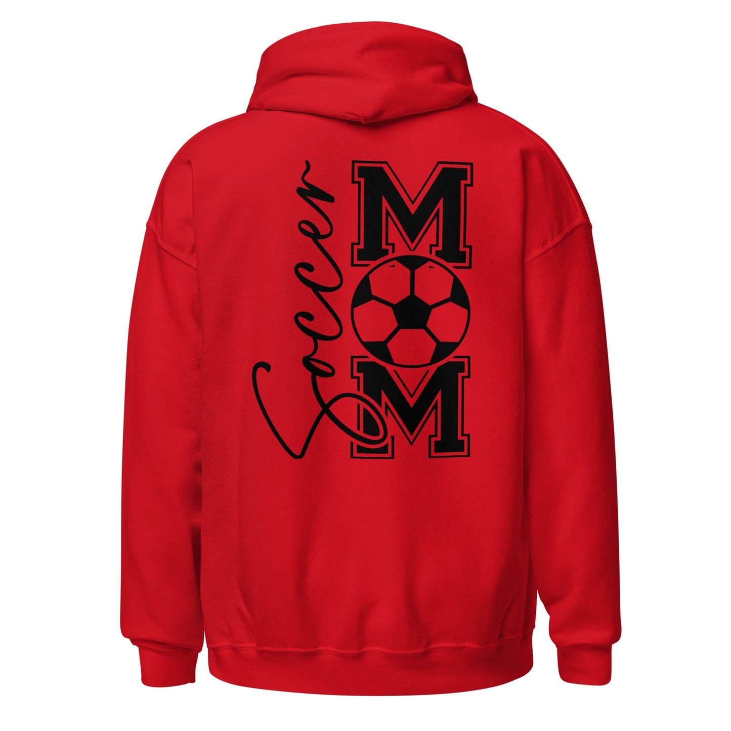 Soccer Mom Hoodie Red / S Spirit Gear Collective Hoodie