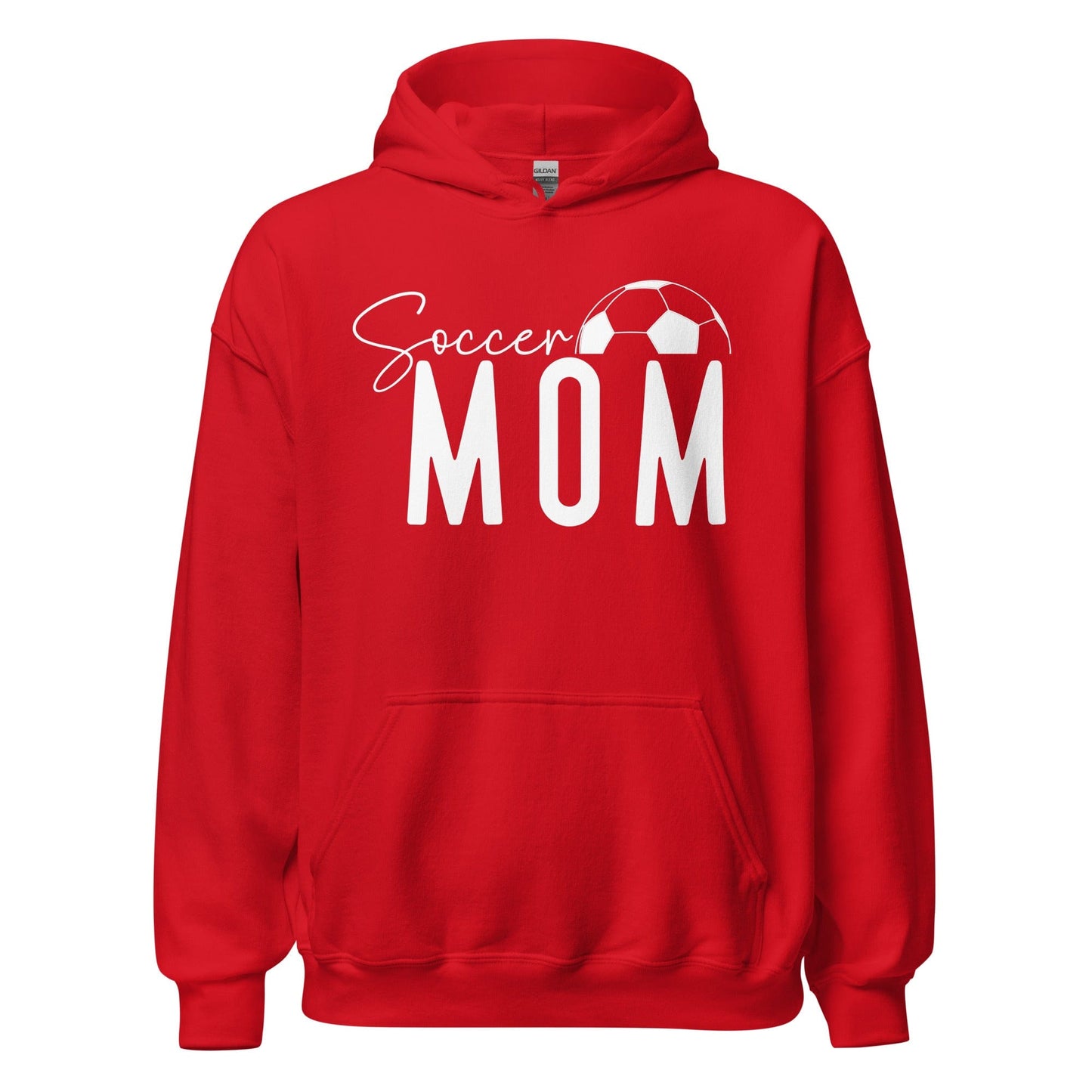 Soccer Mom Hoodie Red / S Spirit Gear Collective Hoodie