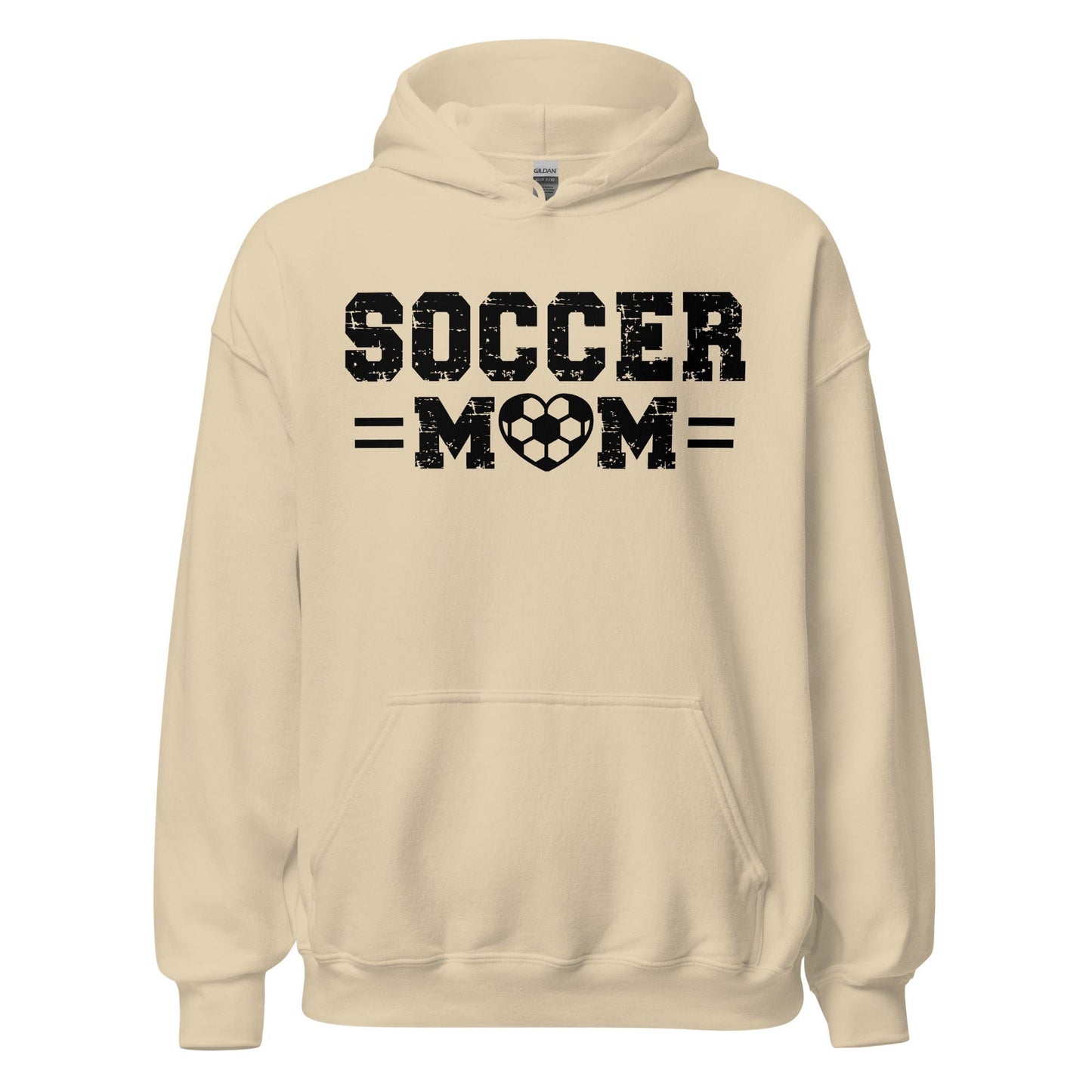 Soccer Mom Hoodie Sand / S Spirit Gear Collective Hoodie