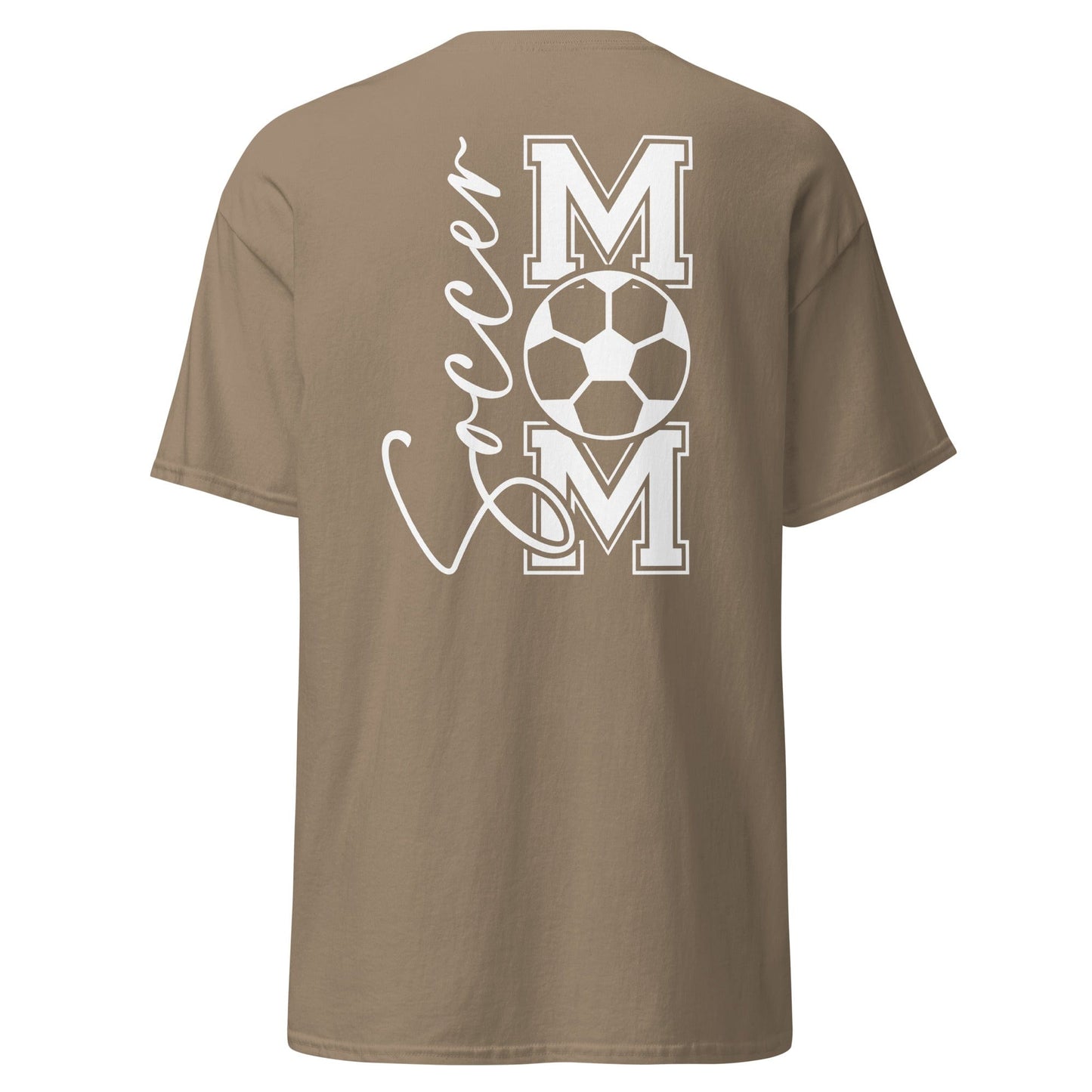 Soccer Mom Shirt (back) Brown Savana / S Spirit Gear Collective T-Shirt