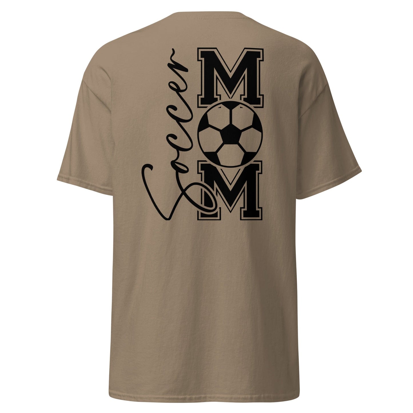Soccer Mom Shirt (back) Brown Savana / S Spirit Gear Collective T-Shirt