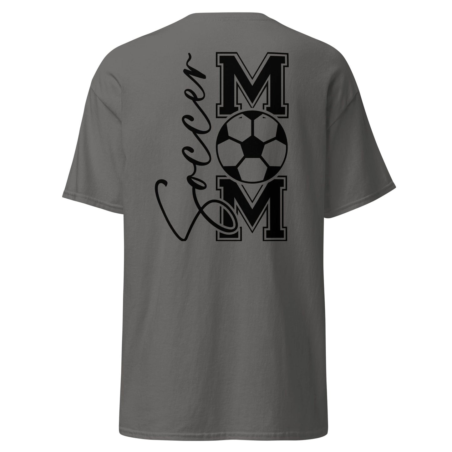 Soccer Mom Shirt (back) Charcoal / S Spirit Gear Collective T-Shirt