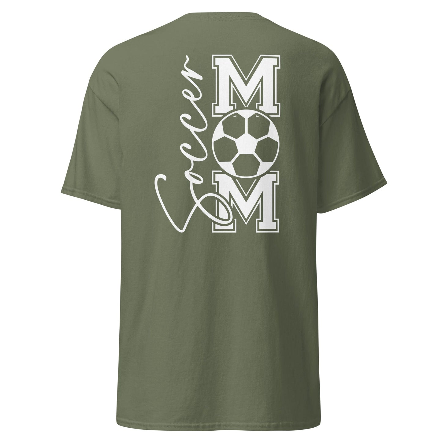 Soccer Mom Shirt (back) Military Green / S Spirit Gear Collective T-Shirt