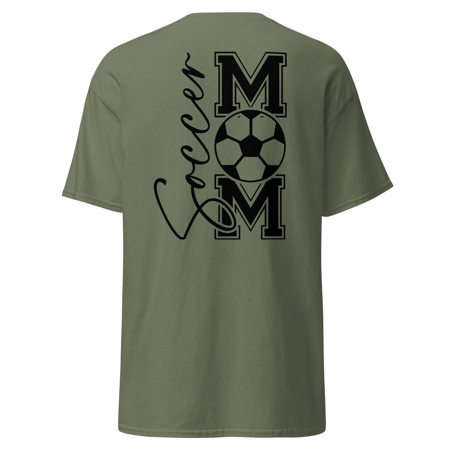 Soccer Mom Shirt (back) Military Green / S Spirit Gear Collective T-Shirt