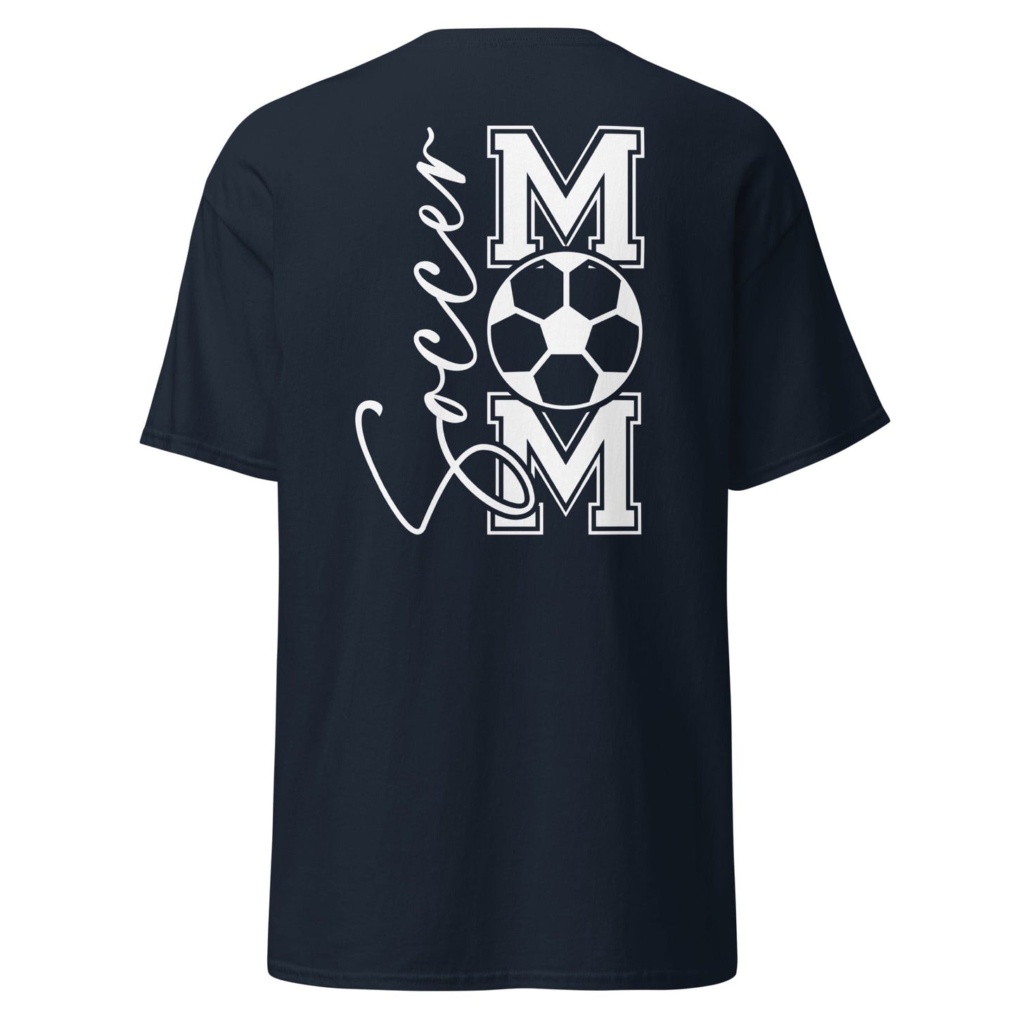Soccer Mom Shirt (back) Navy / S Spirit Gear Collective T-Shirt