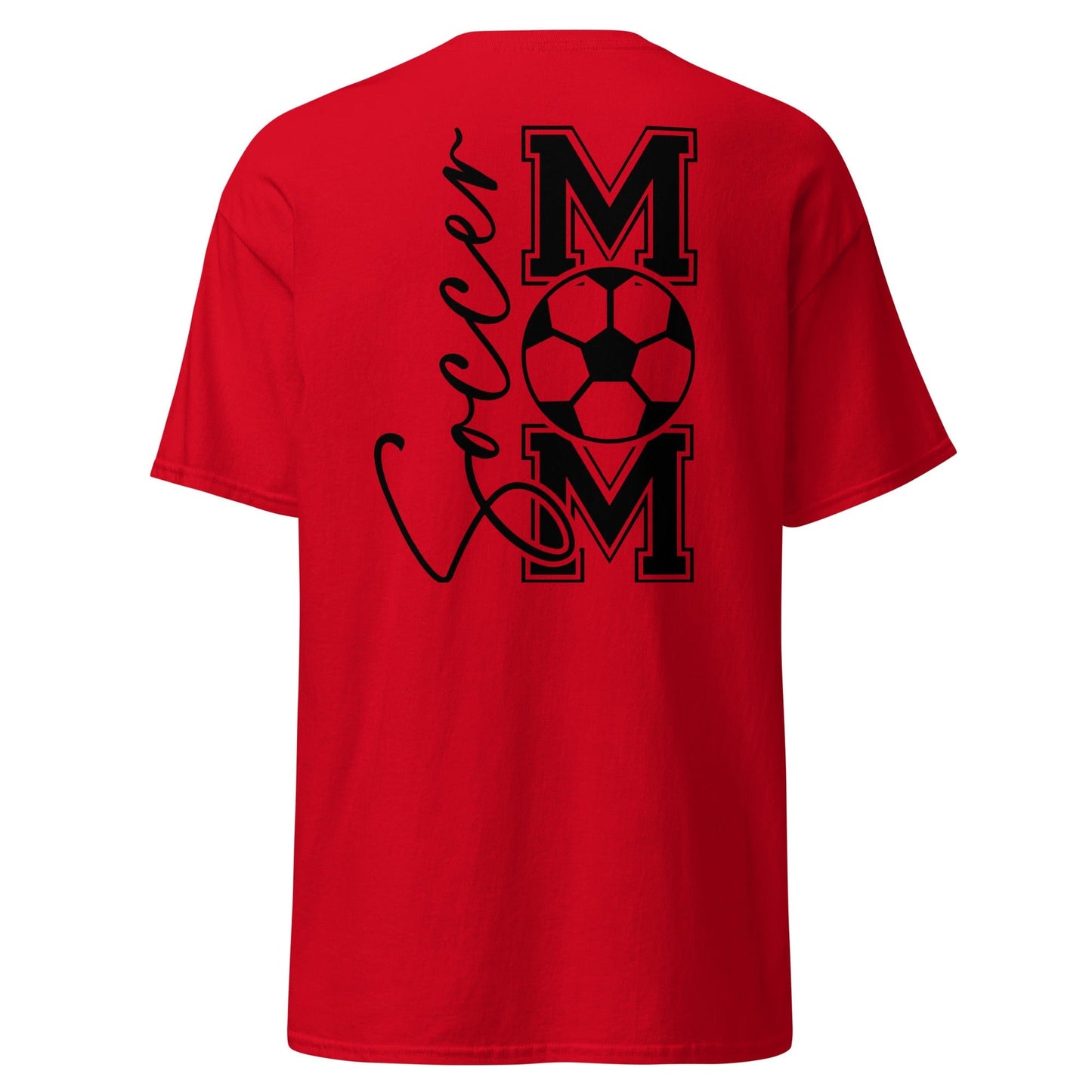 Soccer Mom Shirt (back) Red / S Spirit Gear Collective T-Shirt