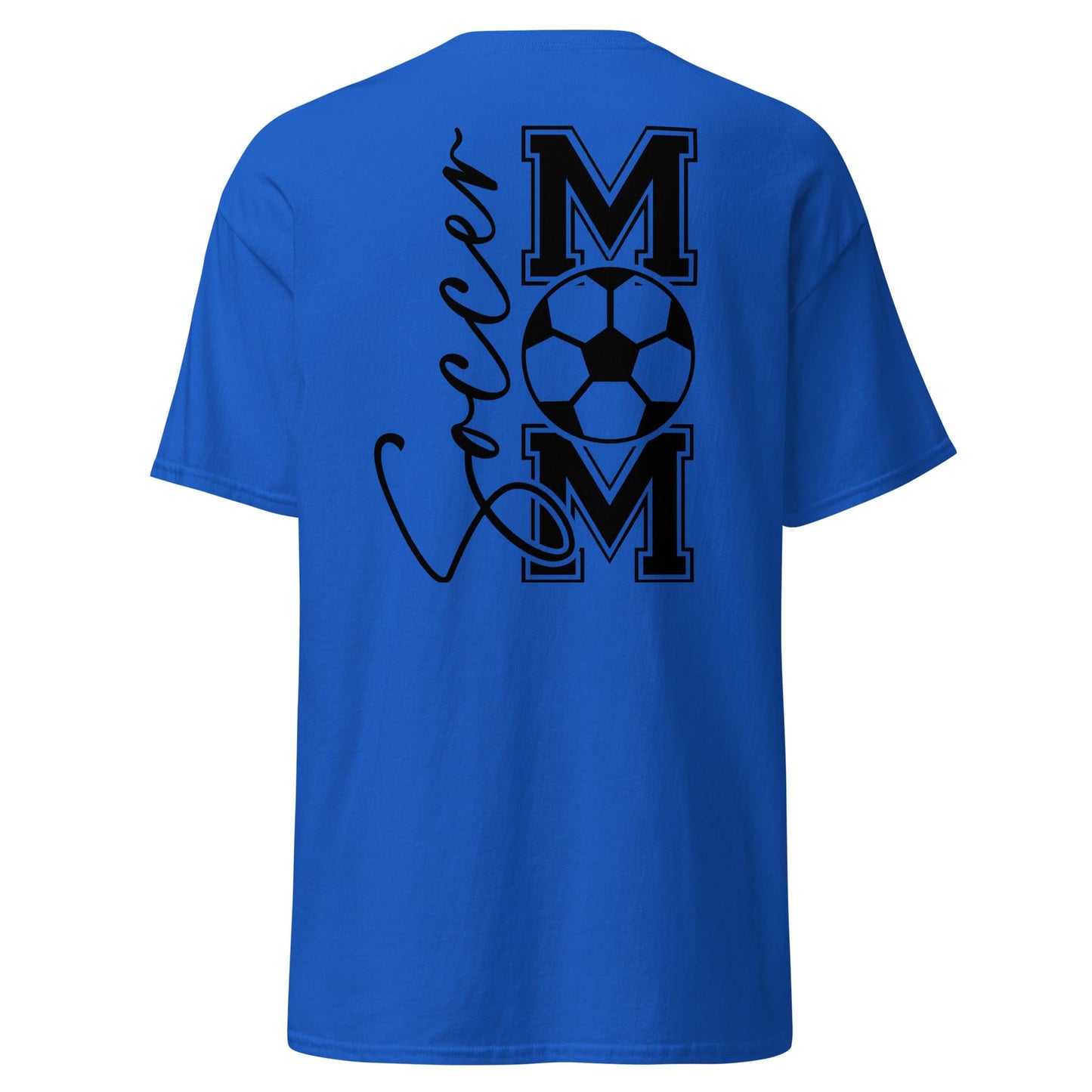 Soccer Mom Shirt (back) Royal / S Spirit Gear Collective T-Shirt