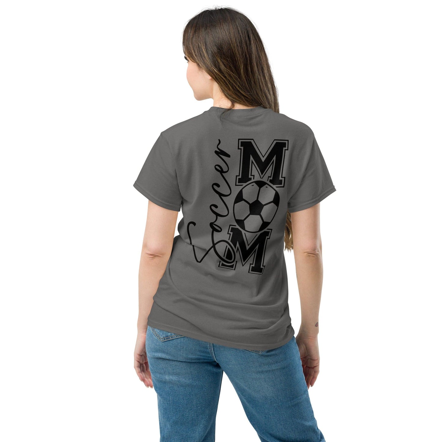 Soccer Mom Shirt (back) Spirit Gear Collective T-Shirt