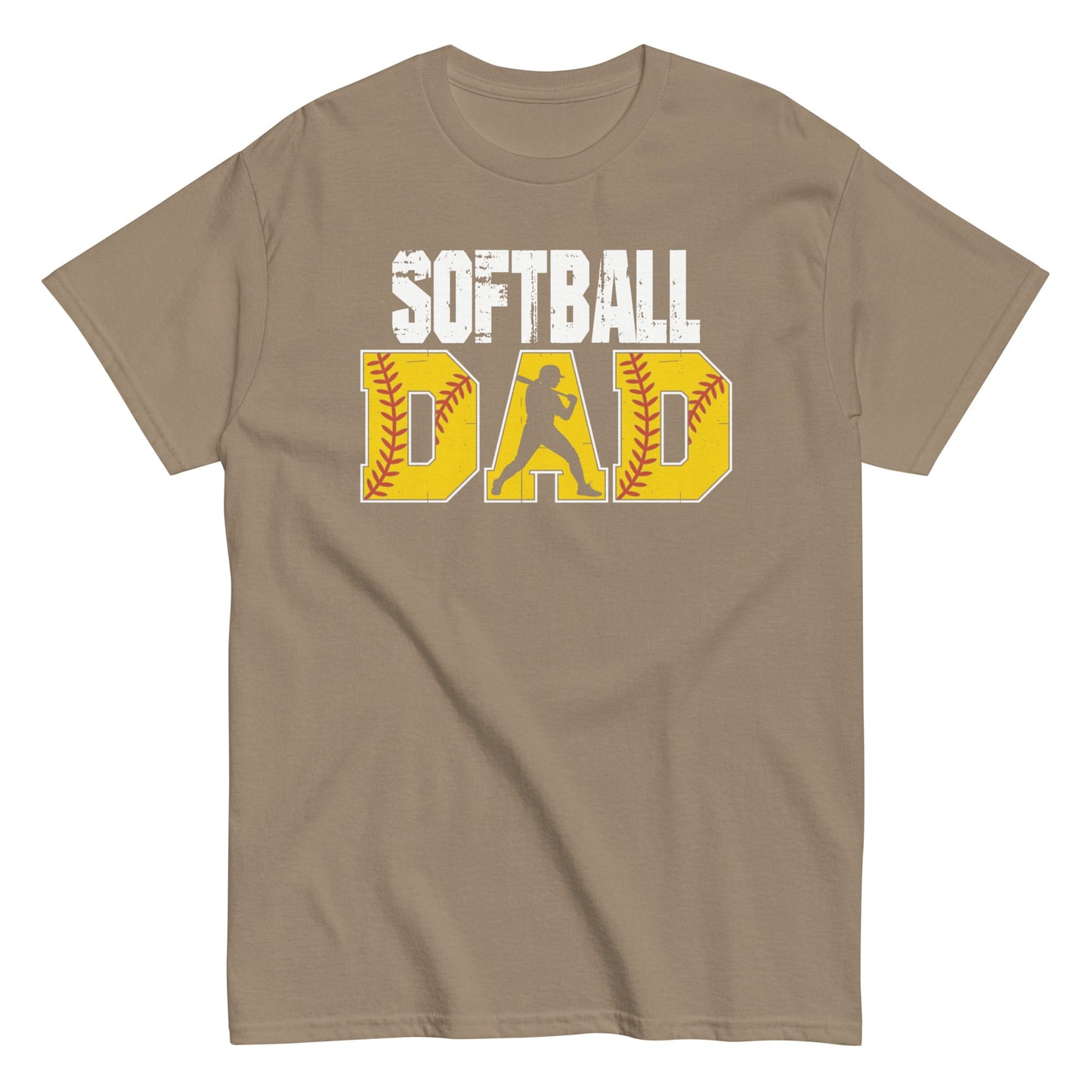 Softball Dad Shirt – Bold Game Day Tee for Proud Sports Fathers | Softball Fan Apparel Brown Savana / S Spirit Gear Collective T-Shirt