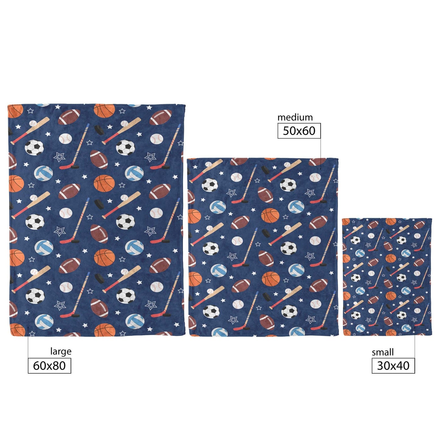 Sports Blanket Spirit Gear Collective Blankets
