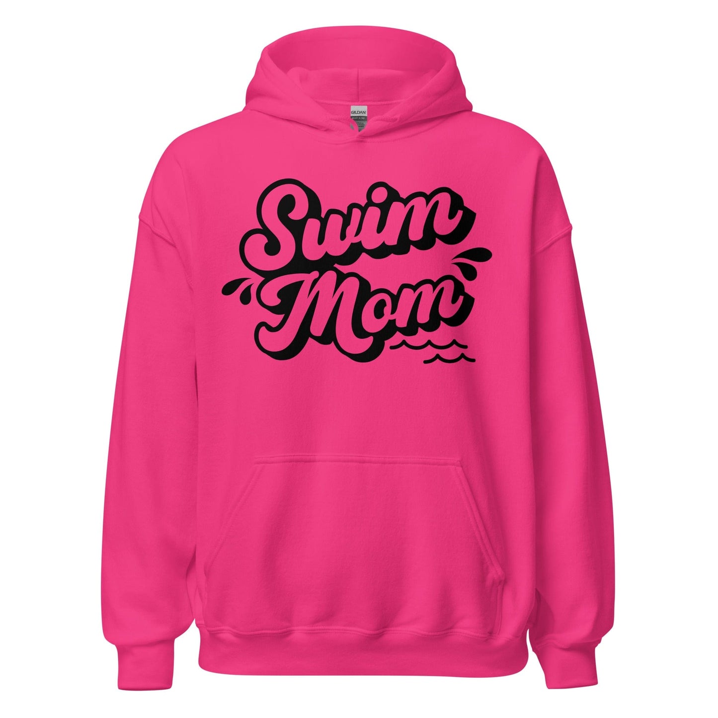 Swim Mom Hoodie – Cozy Comfort for the Ultimate Poolside Supporter Heliconia / S Spirit Gear Collective Hoodie