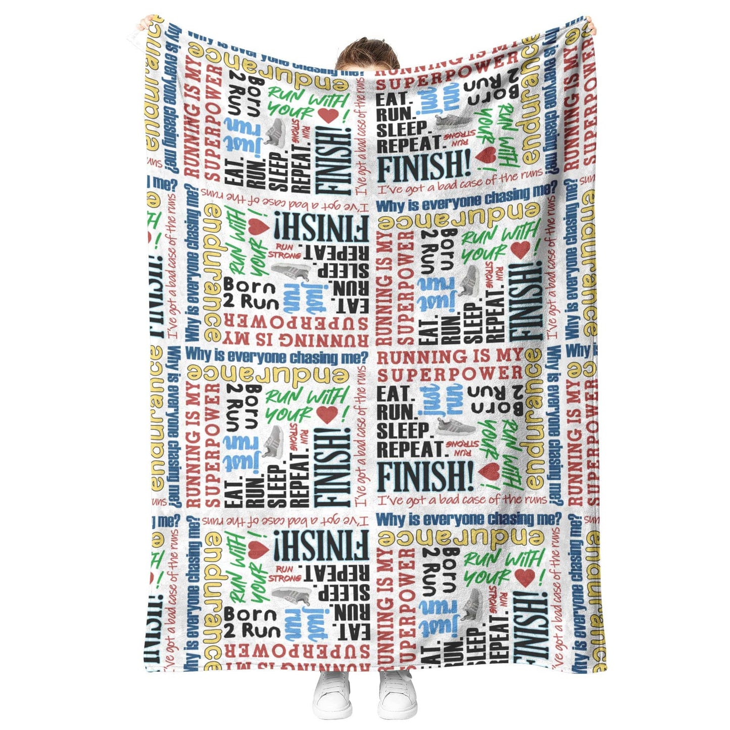 Track and Field Blanket Spirit Gear Collective Blanket