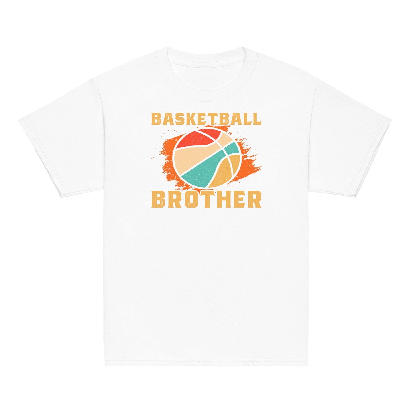 Vintage Basketball Brother Tee White / XS Spirit Gear Collective Basketball Brother Shirt