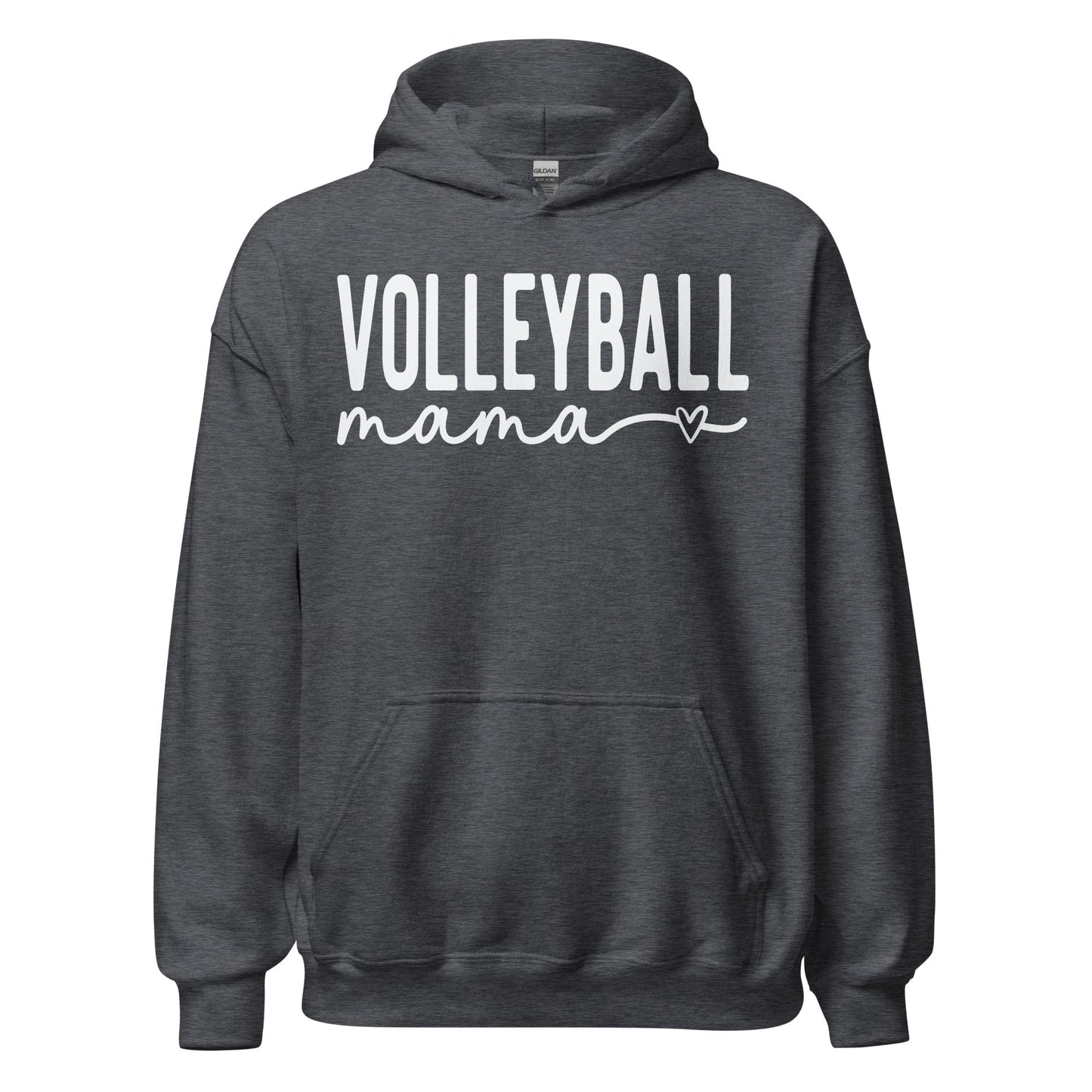 Volleyball Mama Cozy Hoodie Dark Heather / S Spirit Gear Collective Hoodie