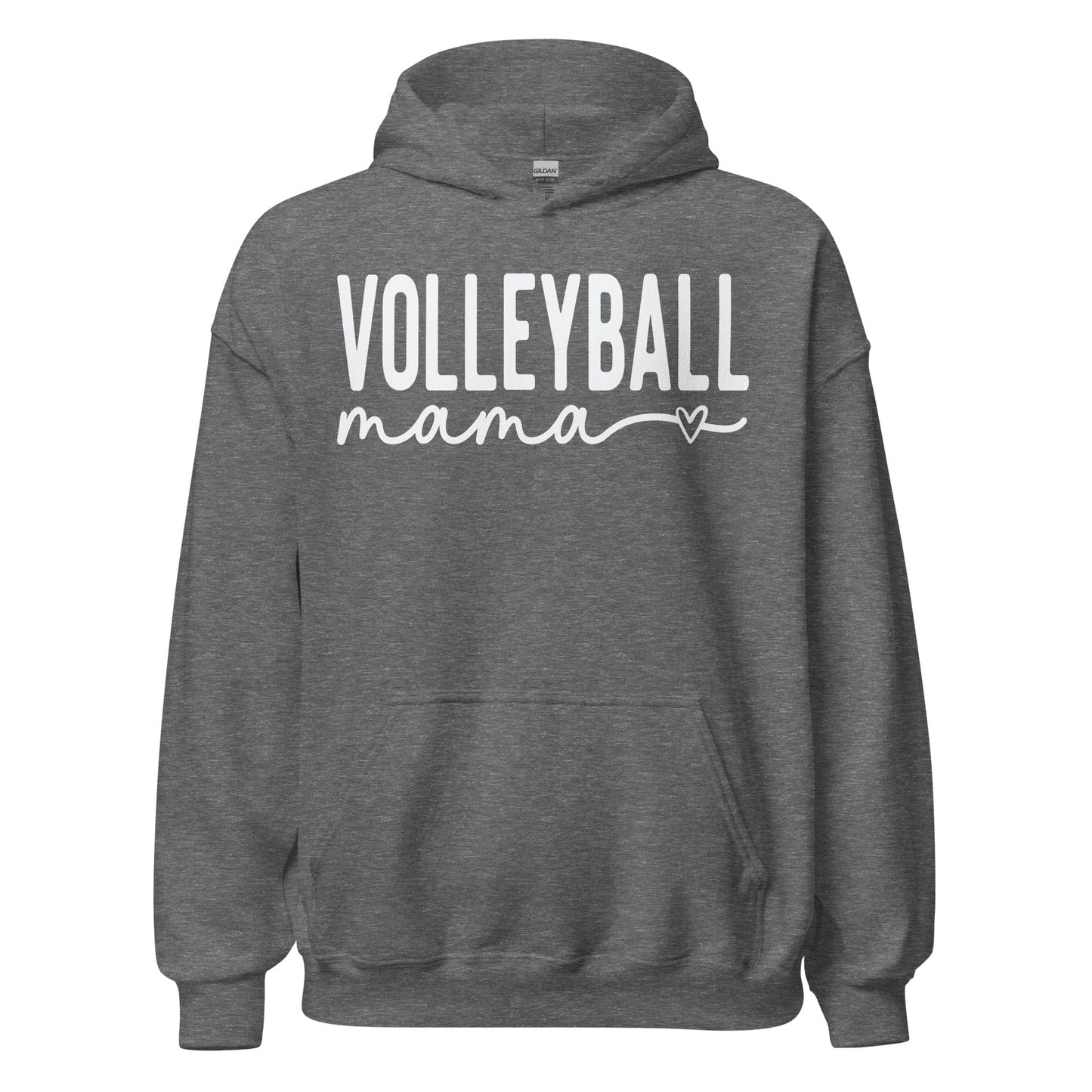 Volleyball Mama Cozy Hoodie Graphite Heather / S Spirit Gear Collective Hoodie