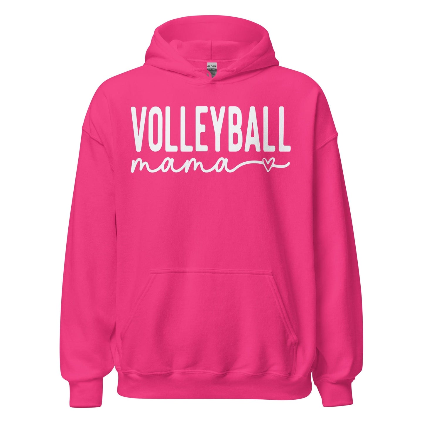 Volleyball Mama Cozy Hoodie Heliconia / S Spirit Gear Collective Hoodie