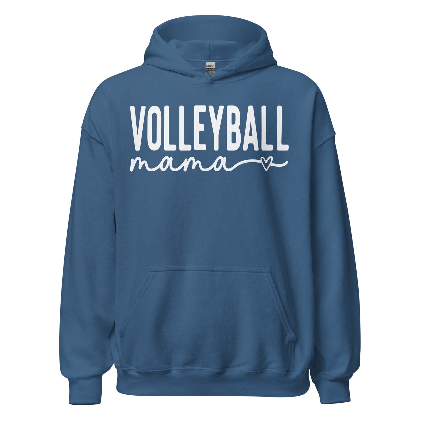 Volleyball Mama Cozy Hoodie Indigo Blue / S Spirit Gear Collective Hoodie