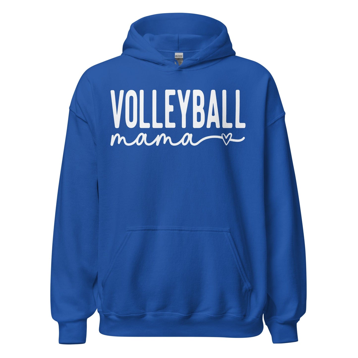 Volleyball Mama Cozy Hoodie Royal / S Spirit Gear Collective Hoodie