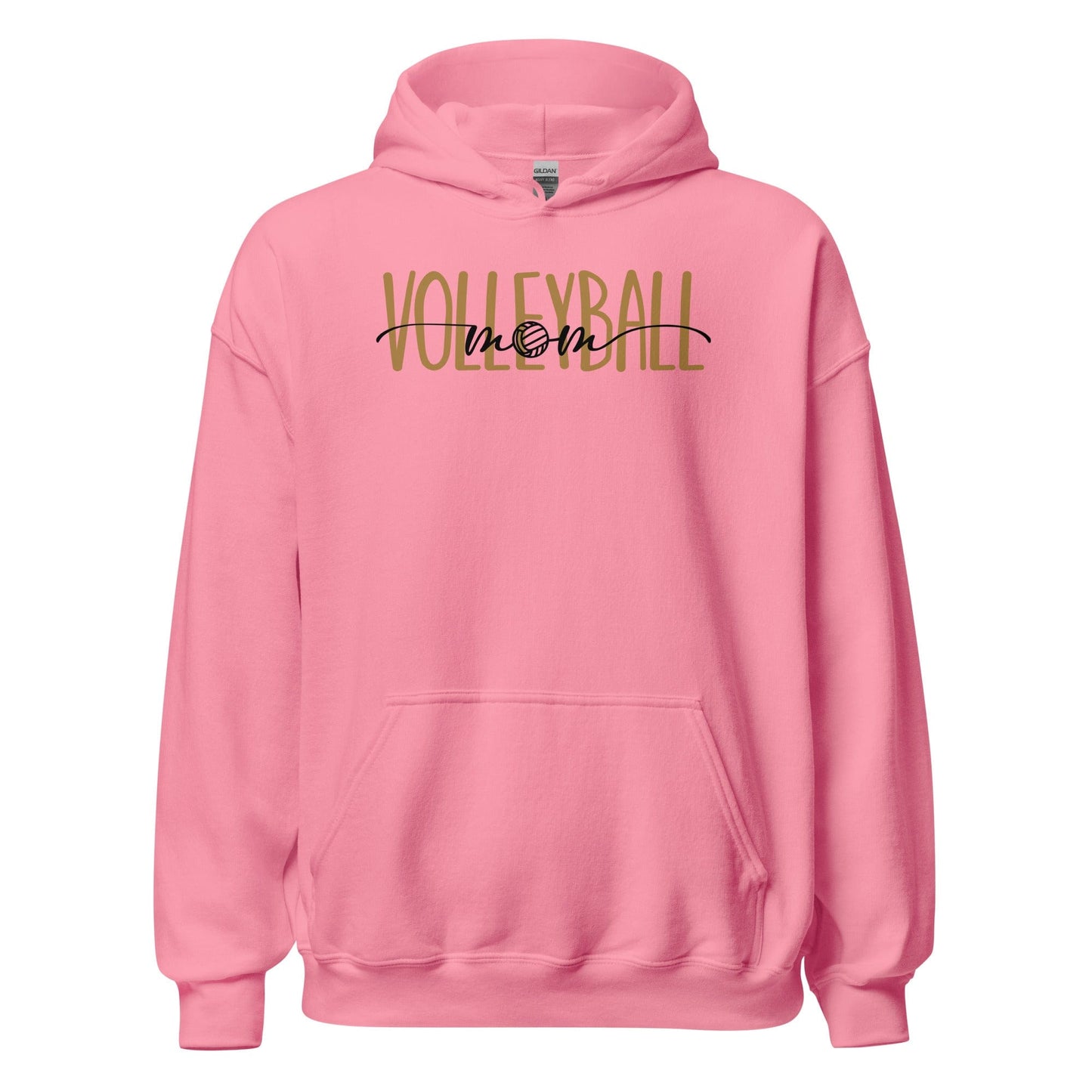 Volleyball Mom Era Hoodie – Clean & Casual Azalea / S Spirit Gear Collective Hoodie