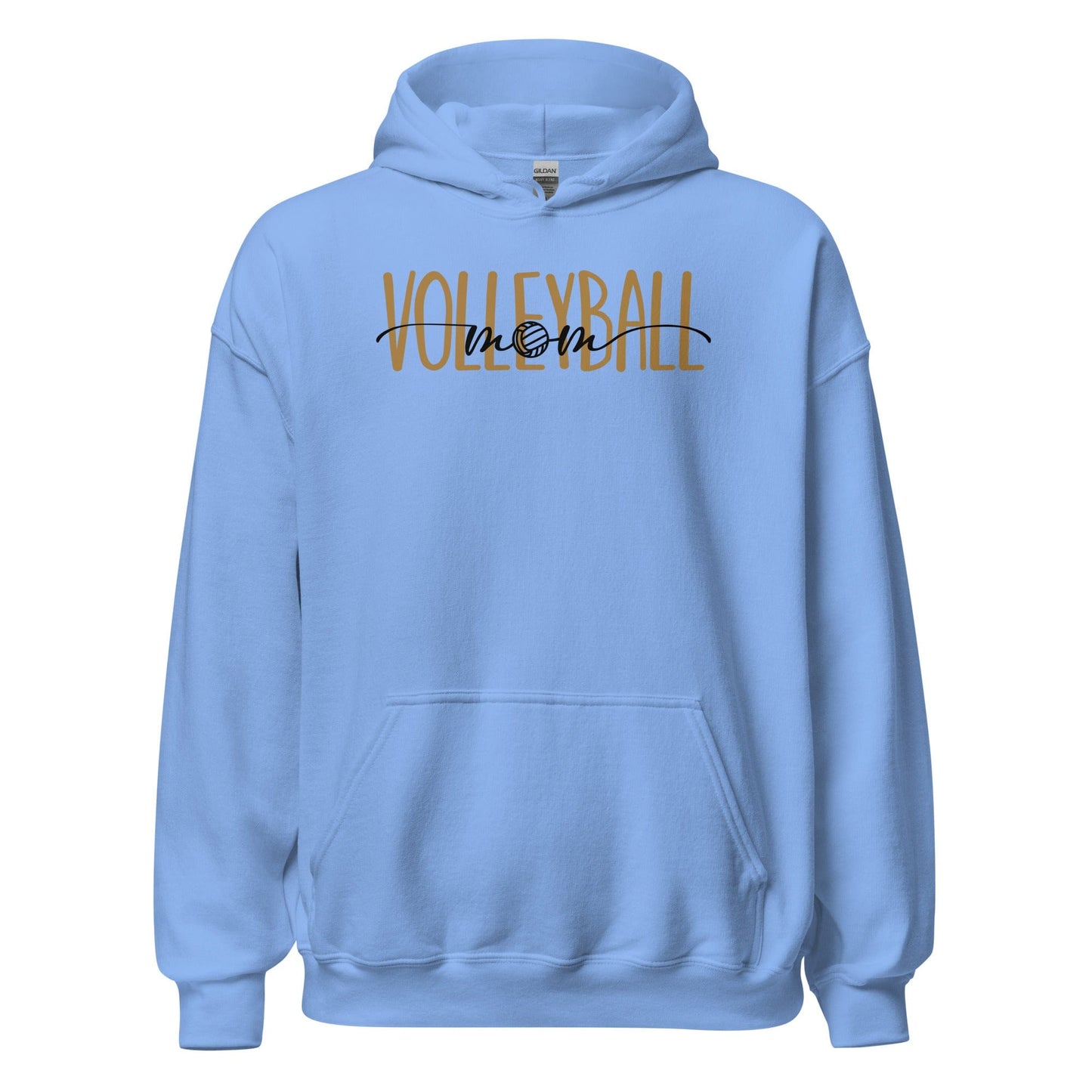Volleyball Mom Era Hoodie – Clean & Casual Carolina Blue / S Spirit Gear Collective Hoodie