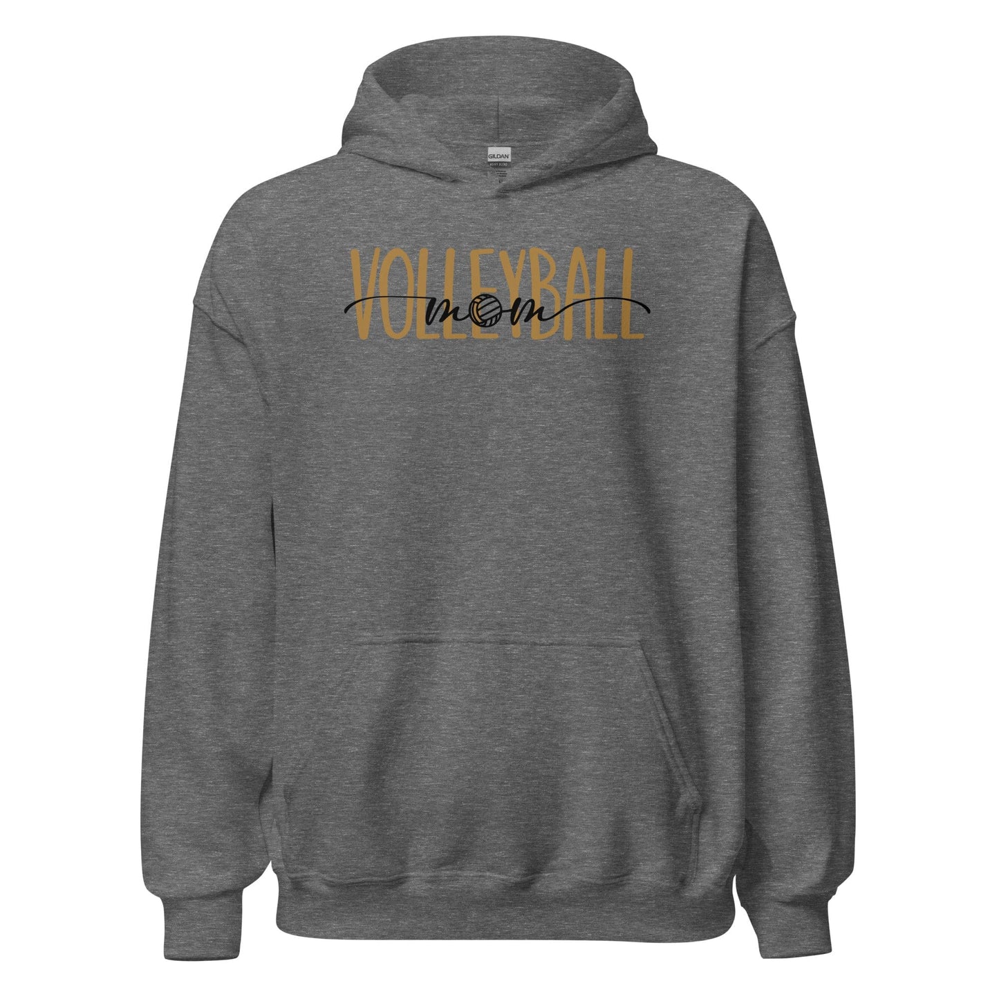 Volleyball Mom Era Hoodie – Clean & Casual Graphite Heather / S Spirit Gear Collective Hoodie