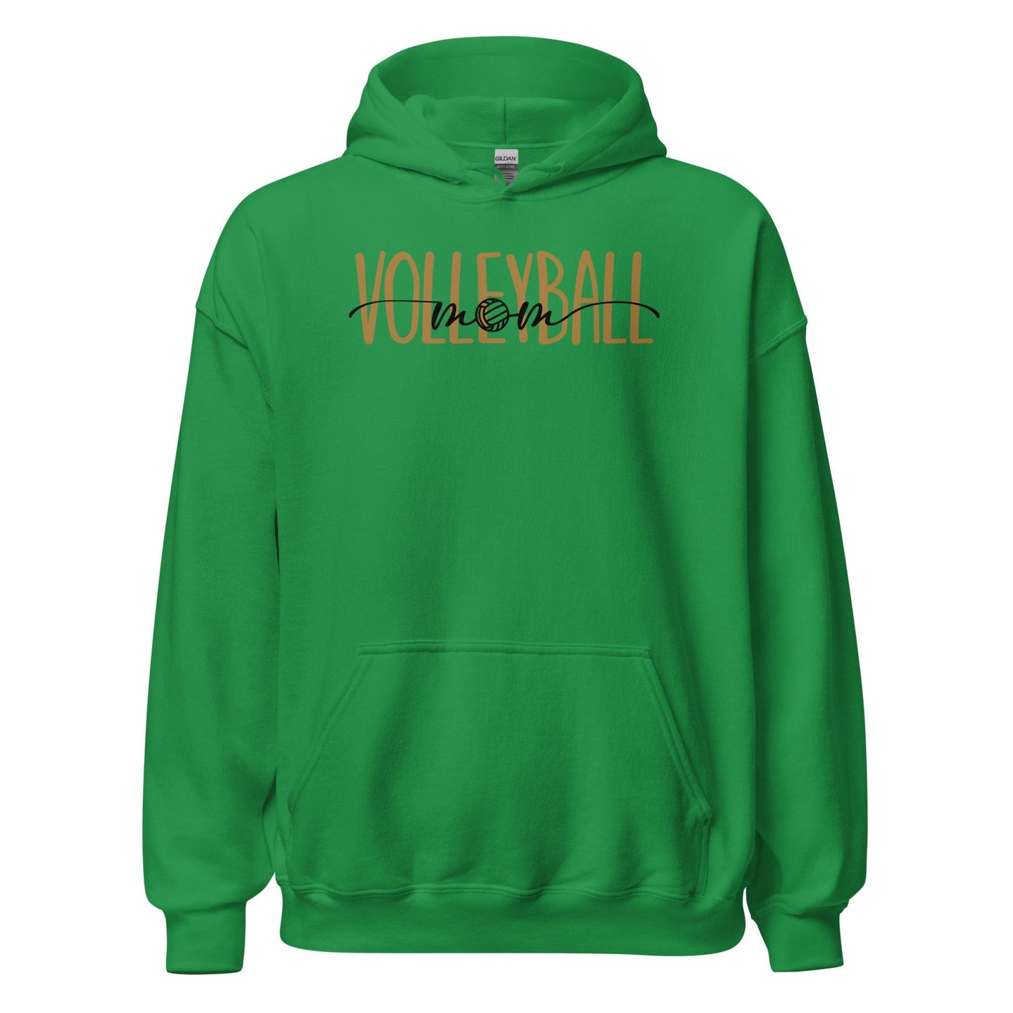 Volleyball Mom Era Hoodie – Clean & Casual Irish Green / S Spirit Gear Collective Hoodie