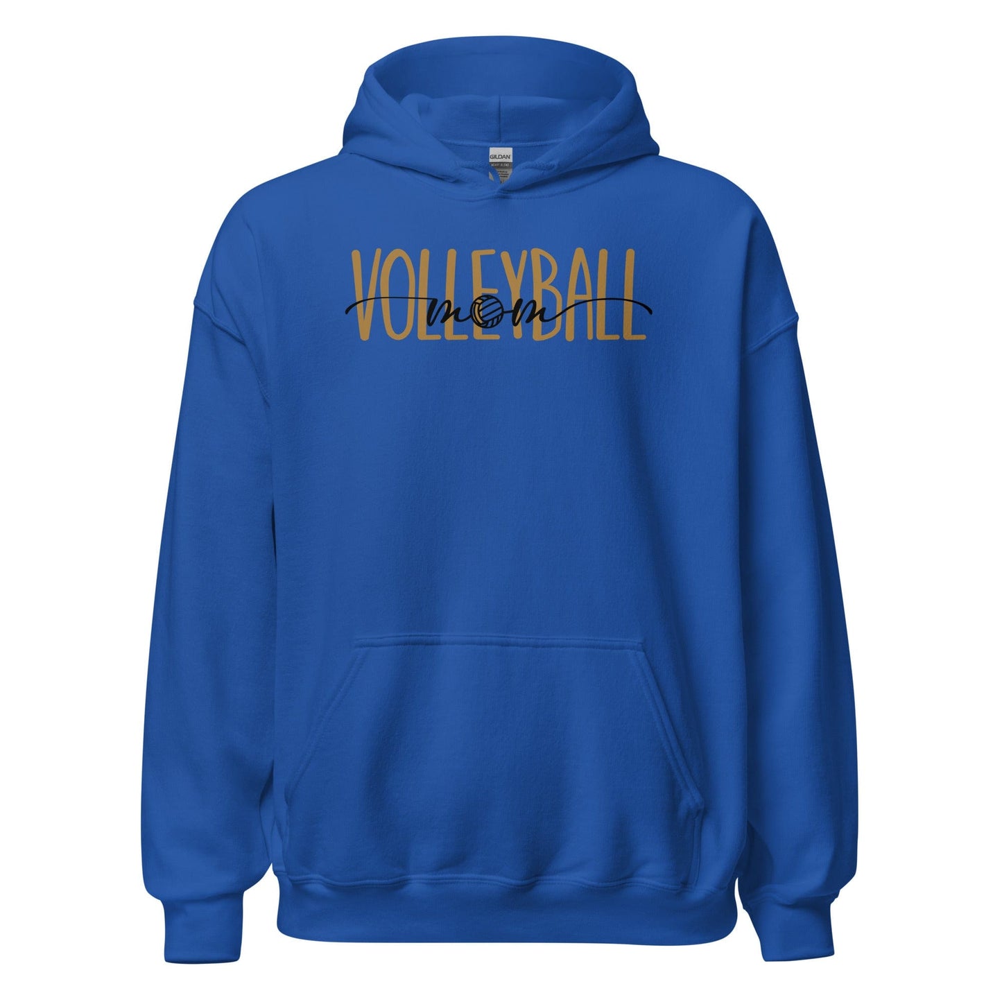 Volleyball Mom Era Hoodie – Clean & Casual Royal / S Spirit Gear Collective Hoodie
