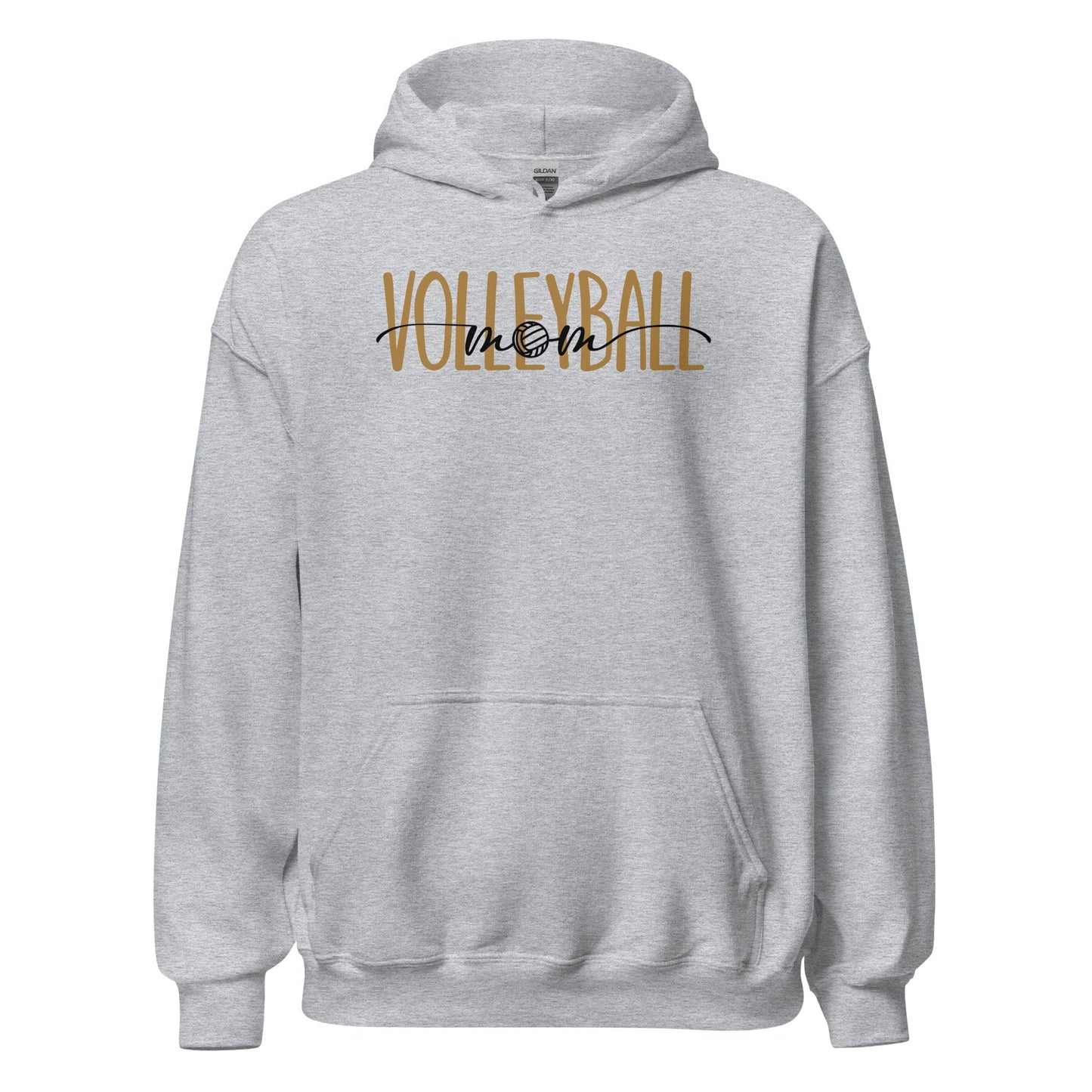 Volleyball Mom Era Hoodie – Clean & Casual Sport Grey / S Spirit Gear Collective Hoodie