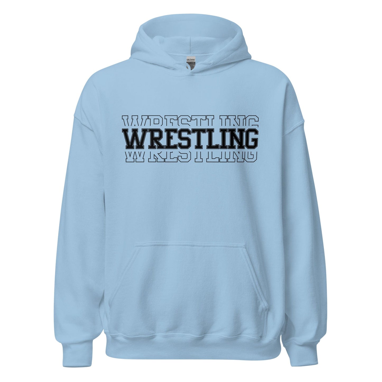 Wrestling Hoodie Light Blue / S Spirit Gear Collective Hoodie