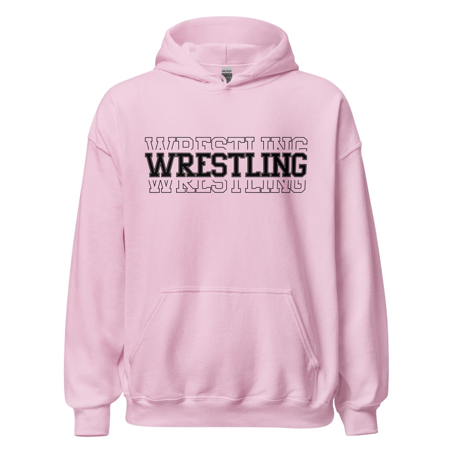 Wrestling Hoodie Light Pink / S Spirit Gear Collective Hoodie