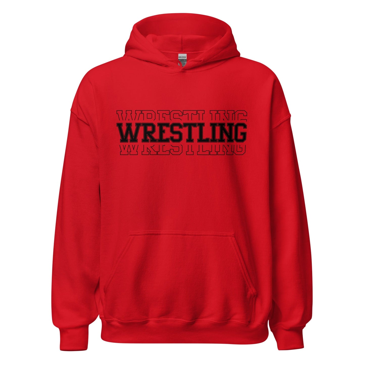 Wrestling Hoodie Red / S Spirit Gear Collective Hoodie