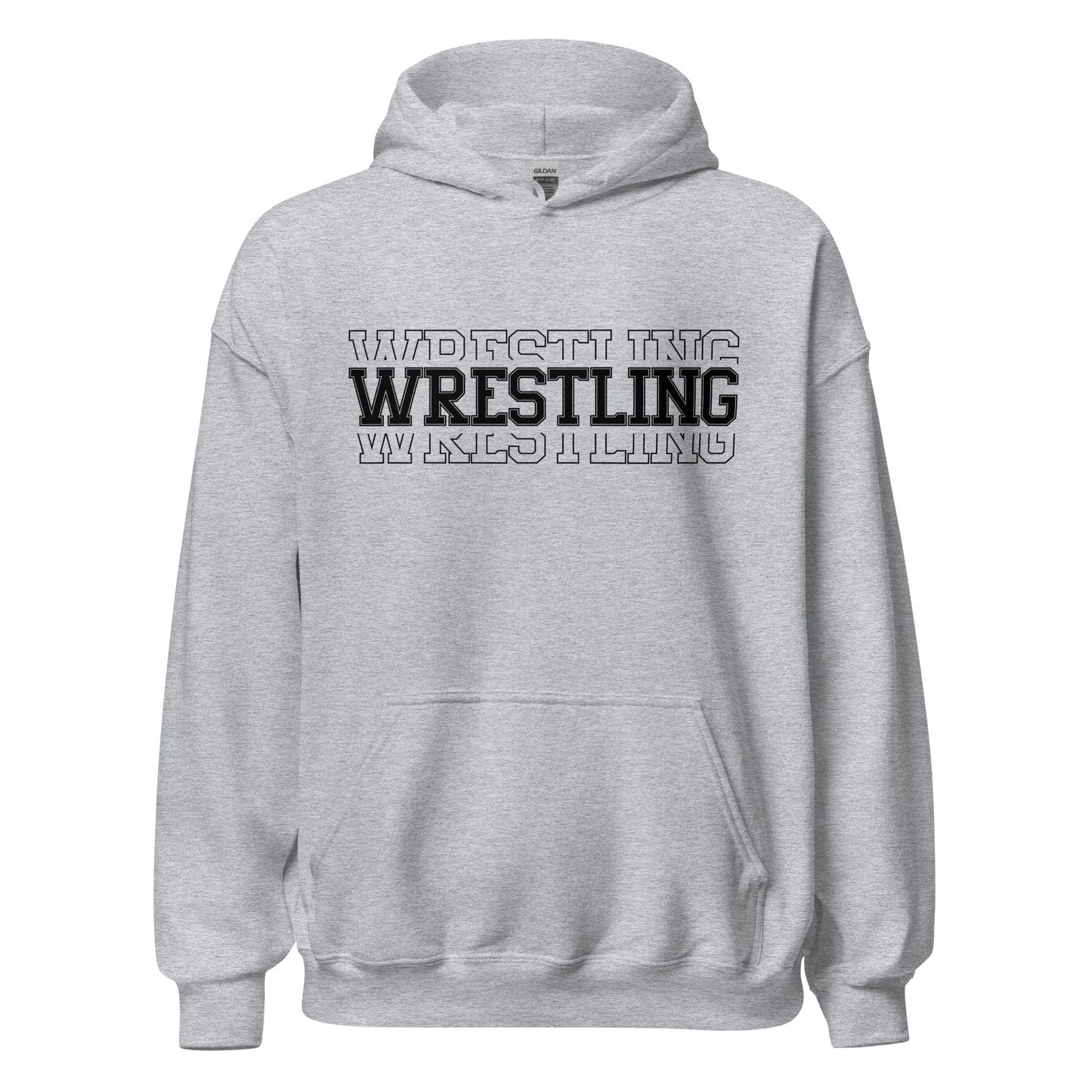Wrestling Hoodie Sport Grey / S Spirit Gear Collective Hoodie