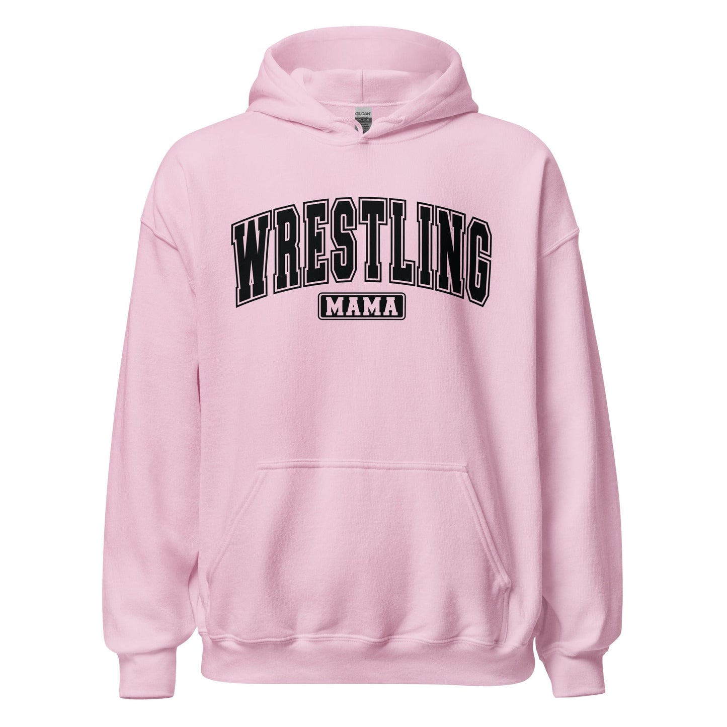 Wrestling Mama Hoodie Light Pink / S Spirit Gear Collective Hoodie