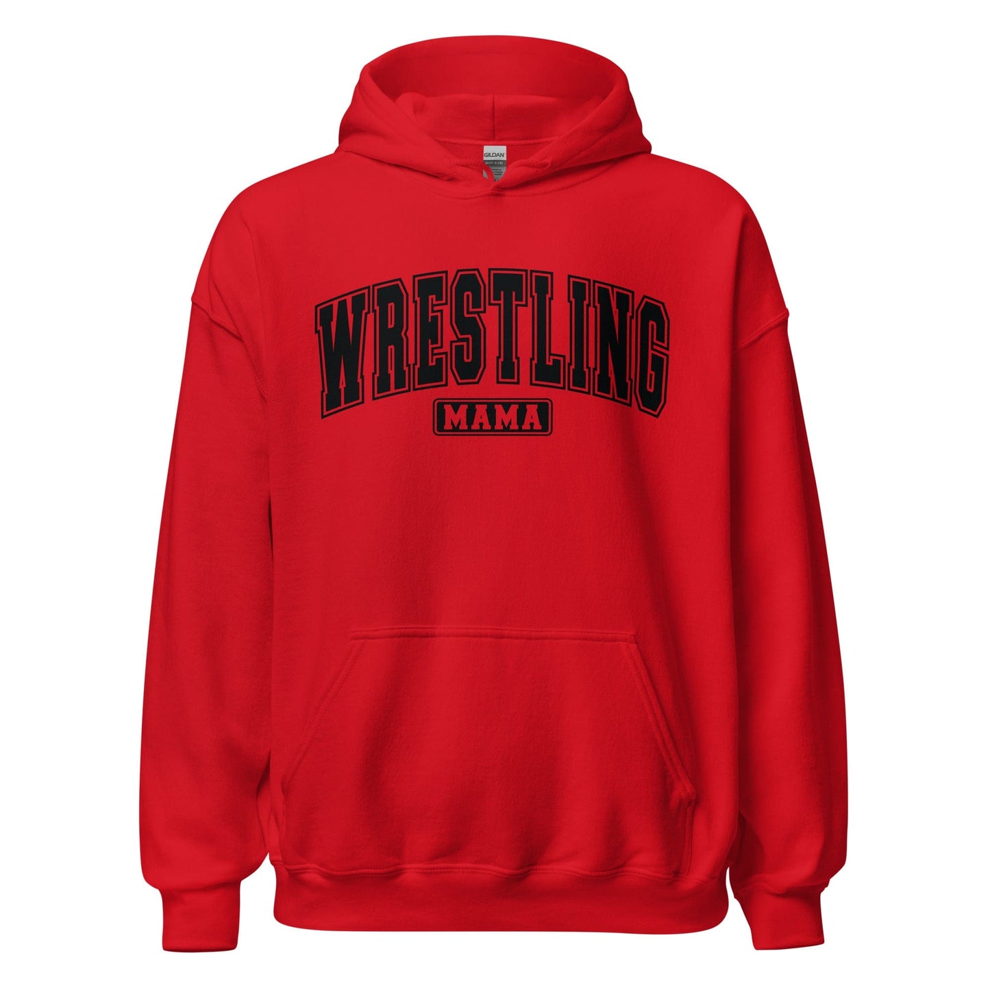 Wrestling Mama Hoodie Red / S Spirit Gear Collective Hoodie
