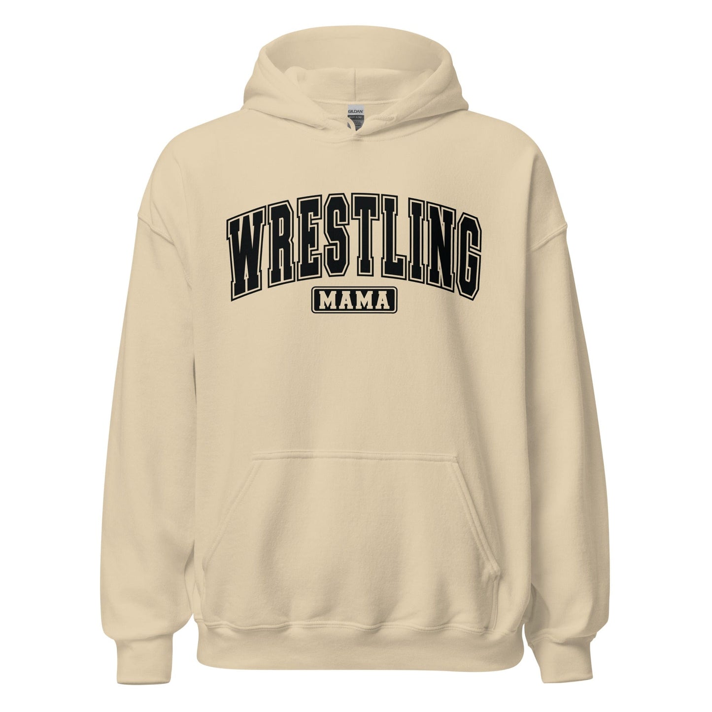 Wrestling Mama Hoodie Sand / S Spirit Gear Collective Hoodie