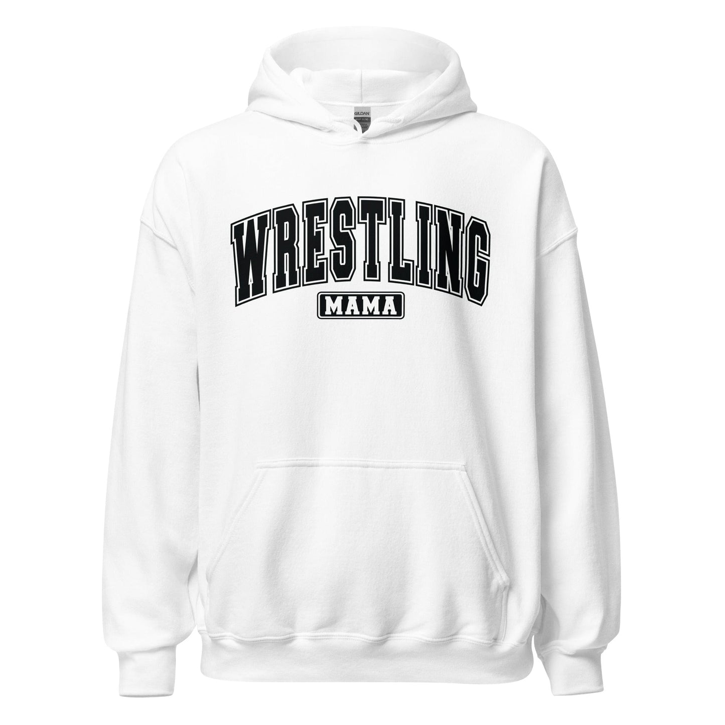 Wrestling Mama Hoodie White / S Spirit Gear Collective Hoodie