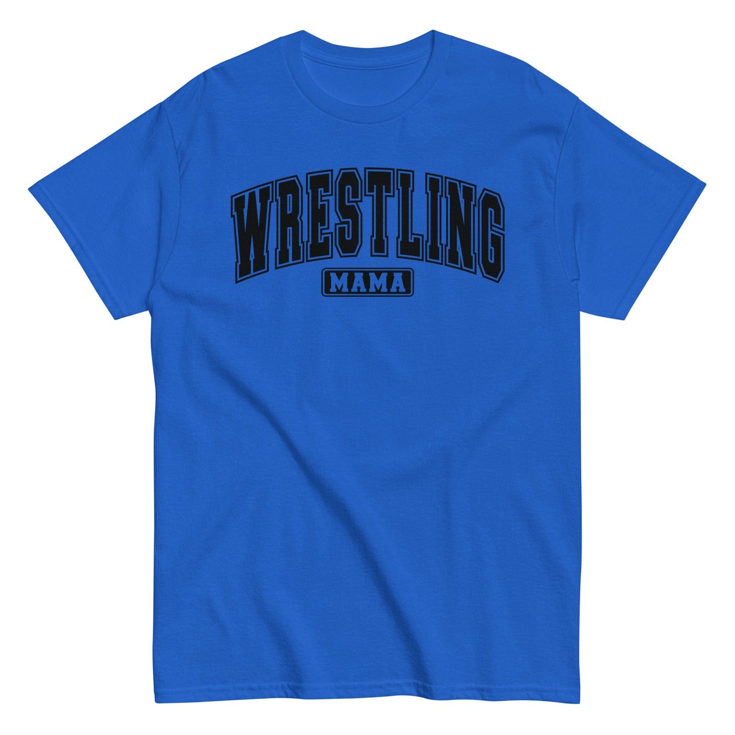 Wrestling Mama Shirt Royal / S Spirit Gear Collective T-Shirt