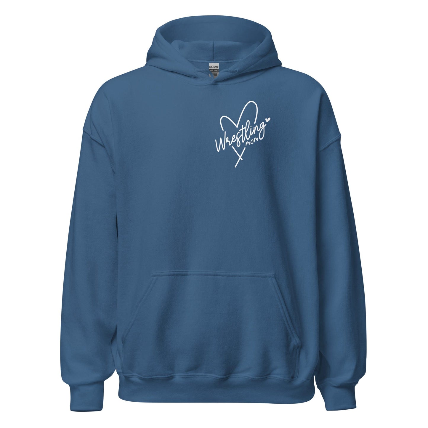 Wrestling Mom Hoodie Indigo Blue / S Spirit Gear Collective Hoodie