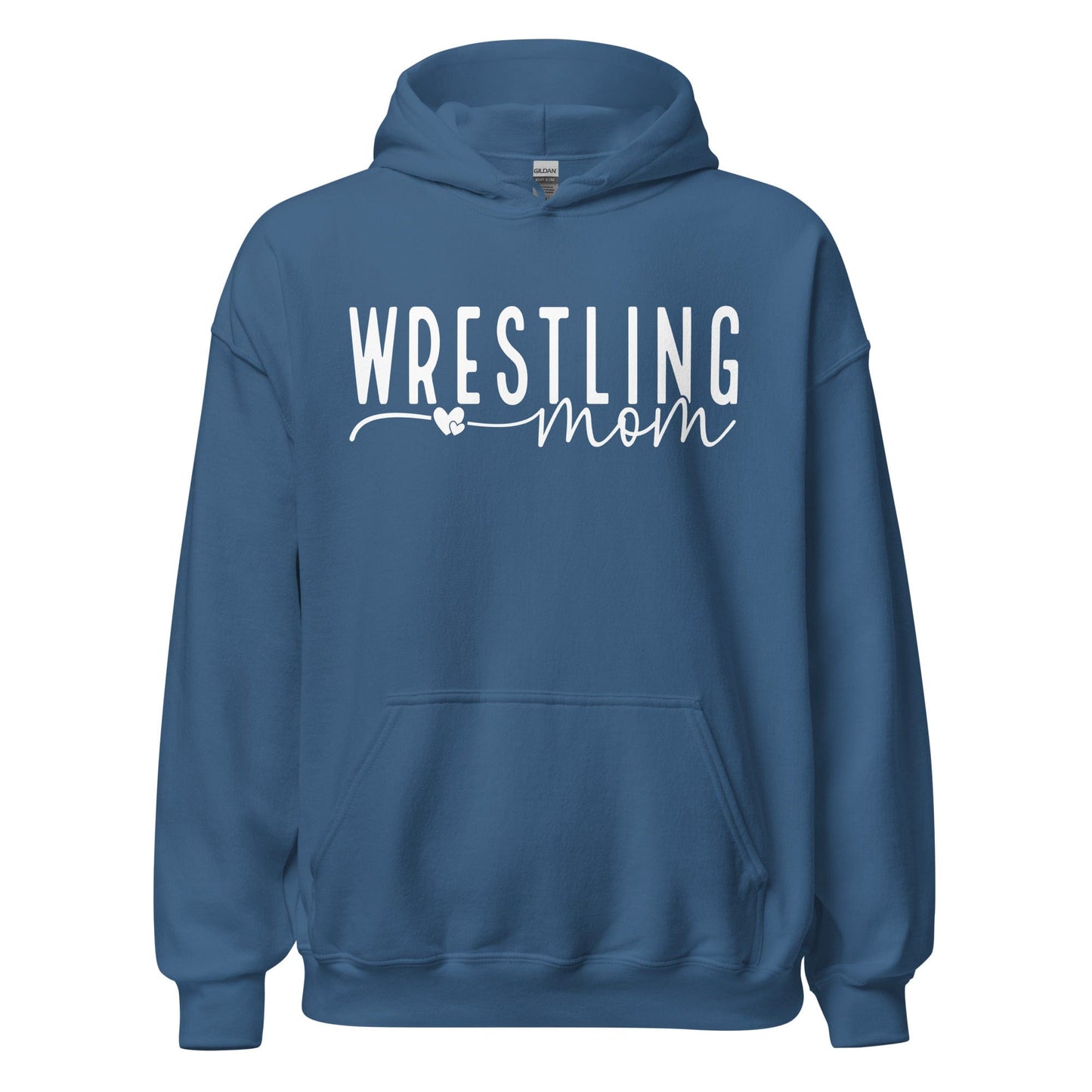 Wrestling Mom Hoodie Indigo Blue / S Spirit Gear Collective Hoodie