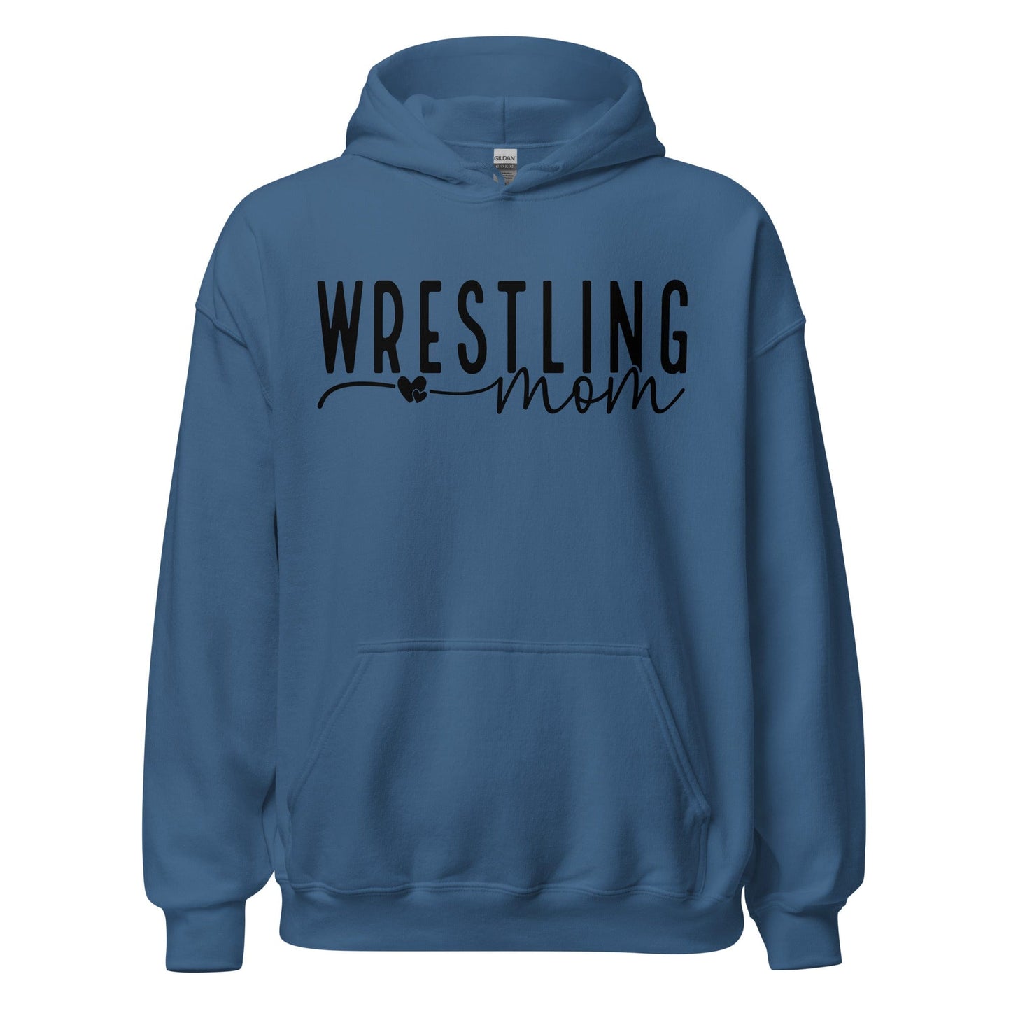 Wrestling Mom Hoodie Indigo Blue / S Spirit Gear Collective Hoodie