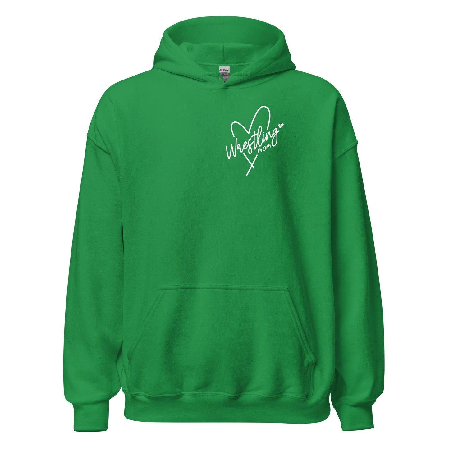 Wrestling Mom Hoodie Irish Green / S Spirit Gear Collective Hoodie