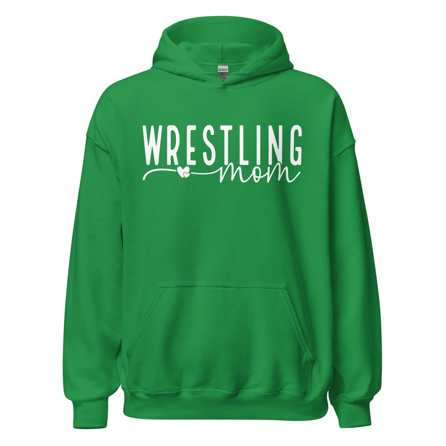 Wrestling Mom Hoodie Irish Green / S Spirit Gear Collective Hoodie