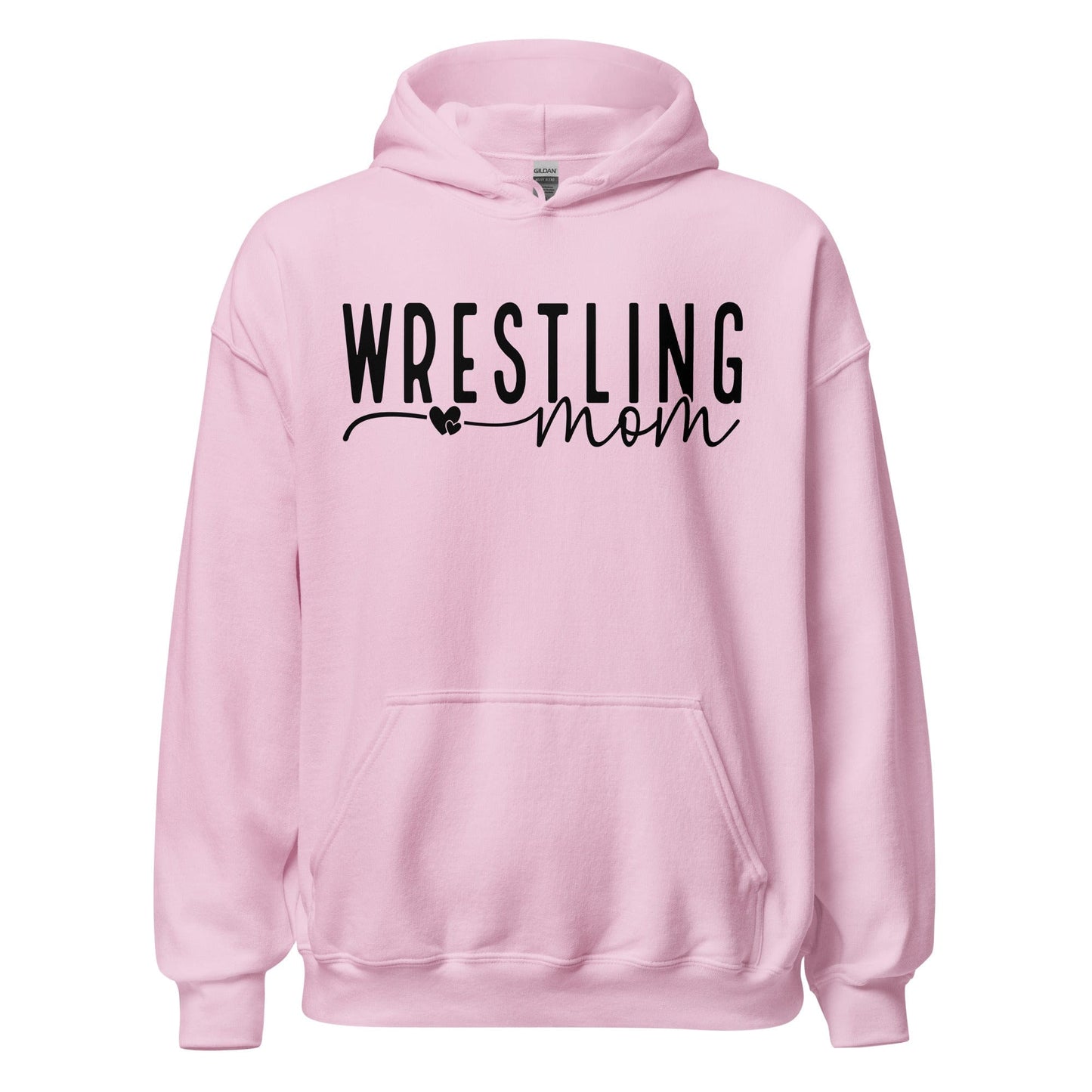 Wrestling Mom Hoodie Light Pink / S Spirit Gear Collective Hoodie